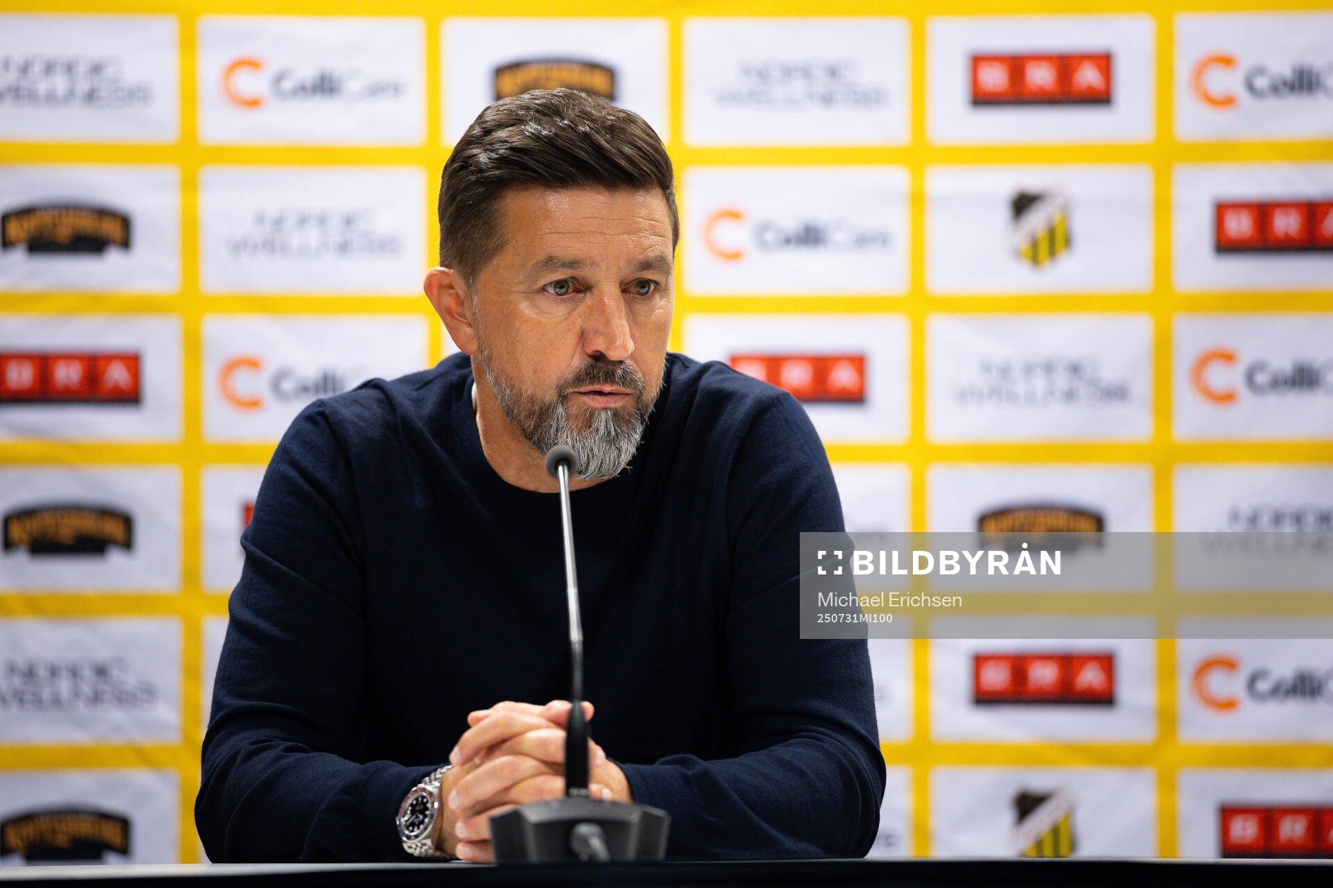 Head coach Besnik Hasi of Anderlecht