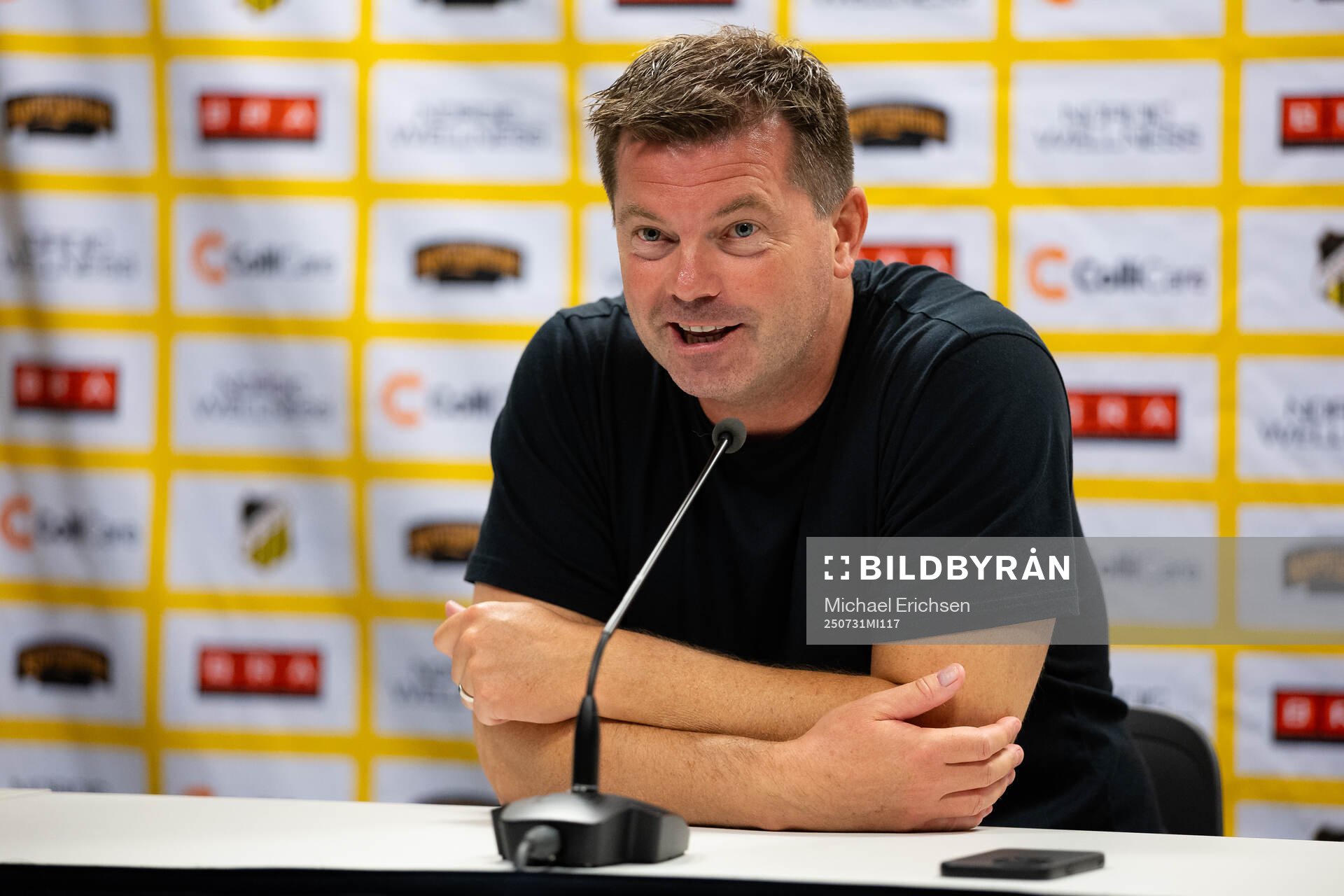 Coach Jens Gustafsson of Häcken