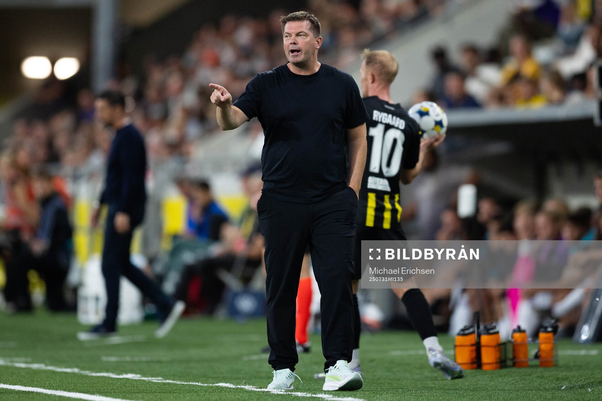Head coach Jens Gustafsson of Häcken