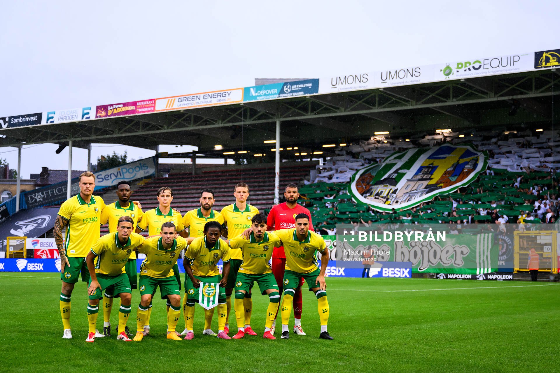 The starting eleven of Hammarby