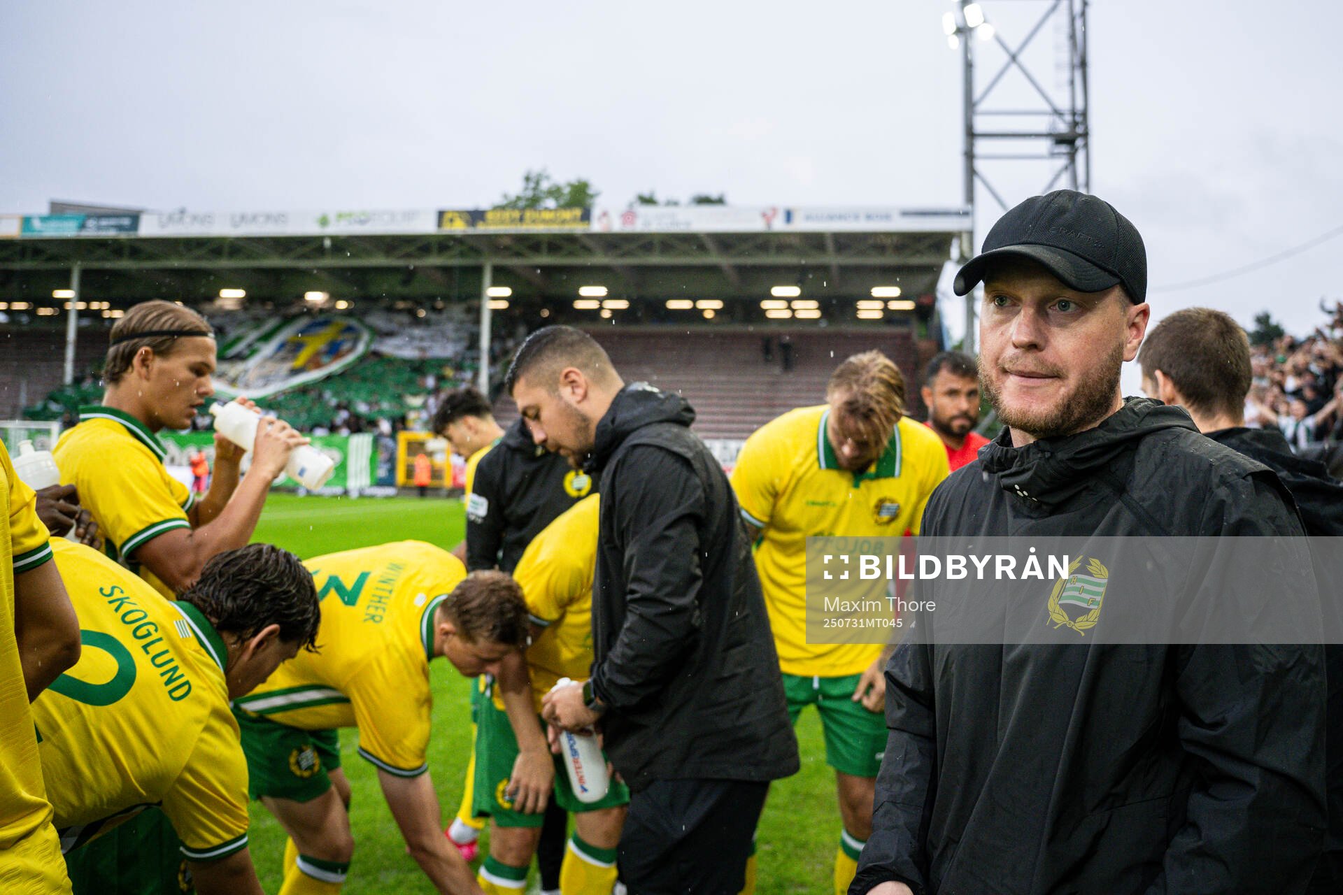 Head coach Kim Hellberg of Hammarby