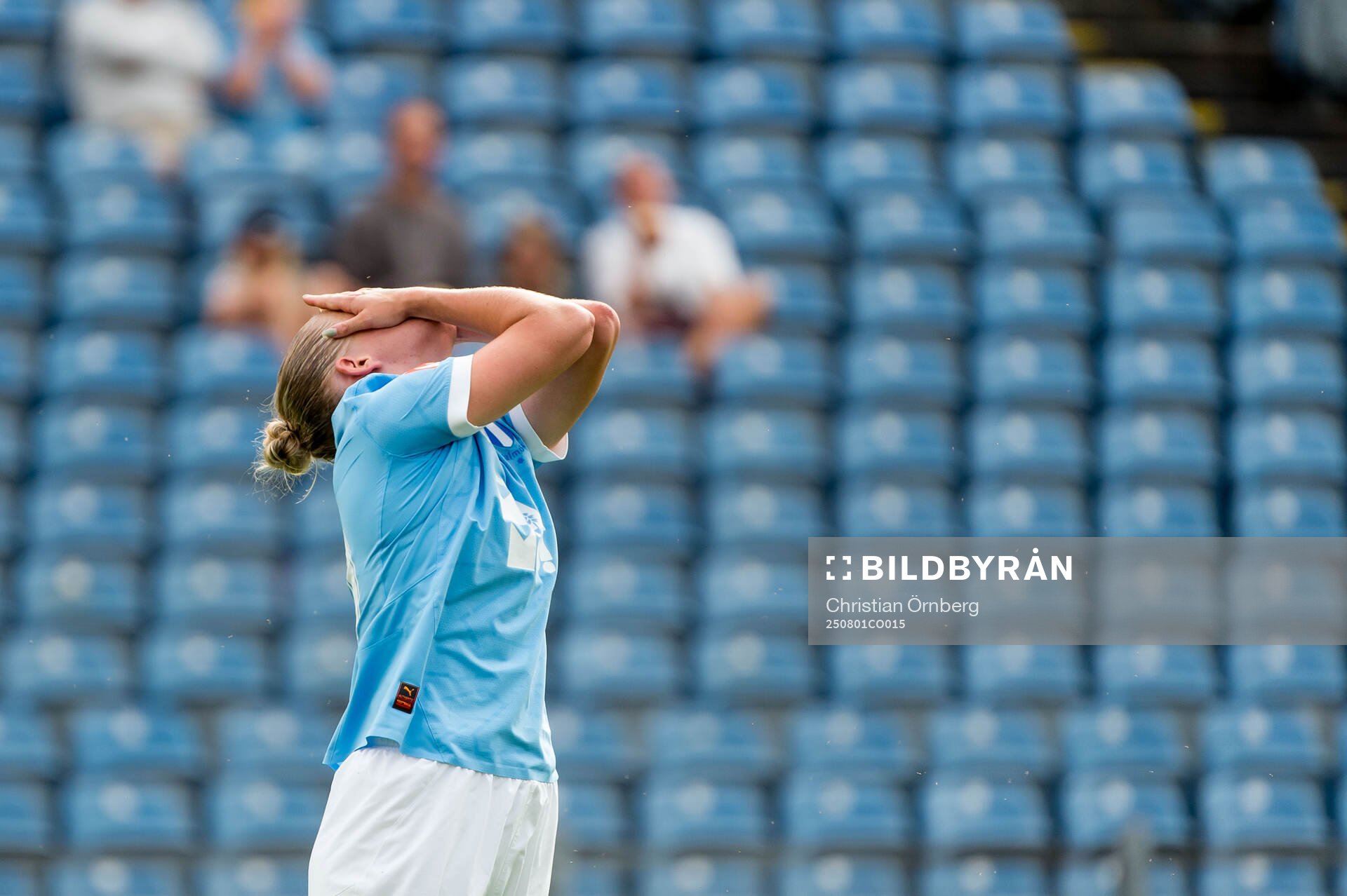 Malmö FFs Tuva Skoog deppar