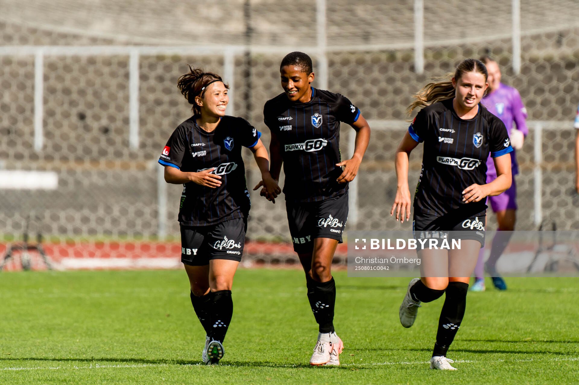 Växjö DFFs Eva Dessislava Dupuy jublar