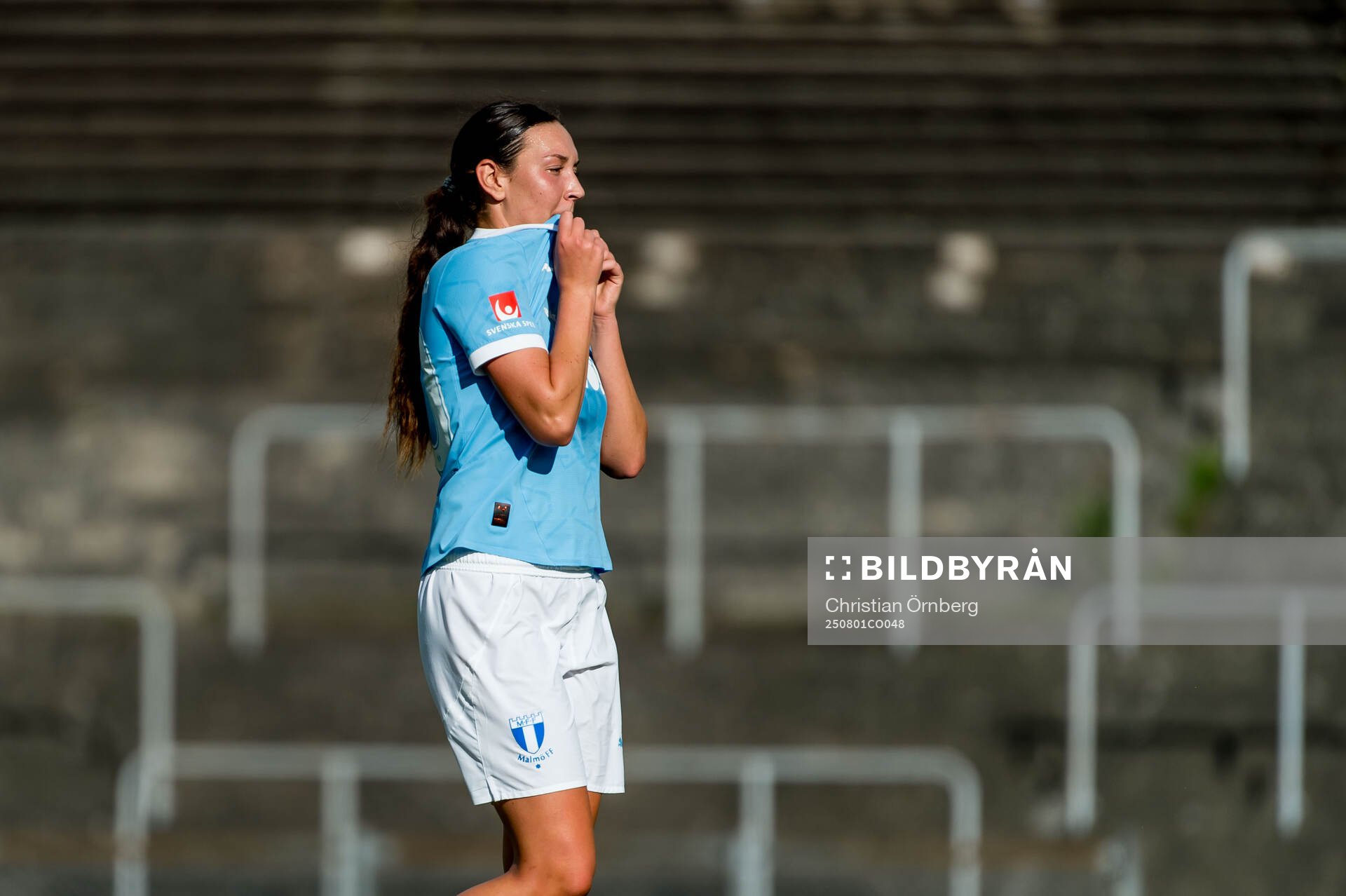 Malmö FFs Alexia Mitkovska deppar
