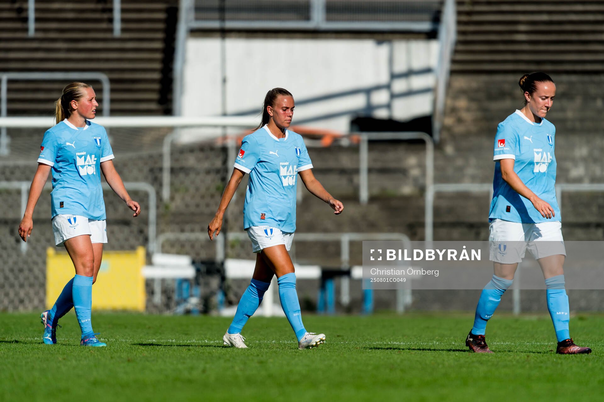 Malmö FFs spelare deppar