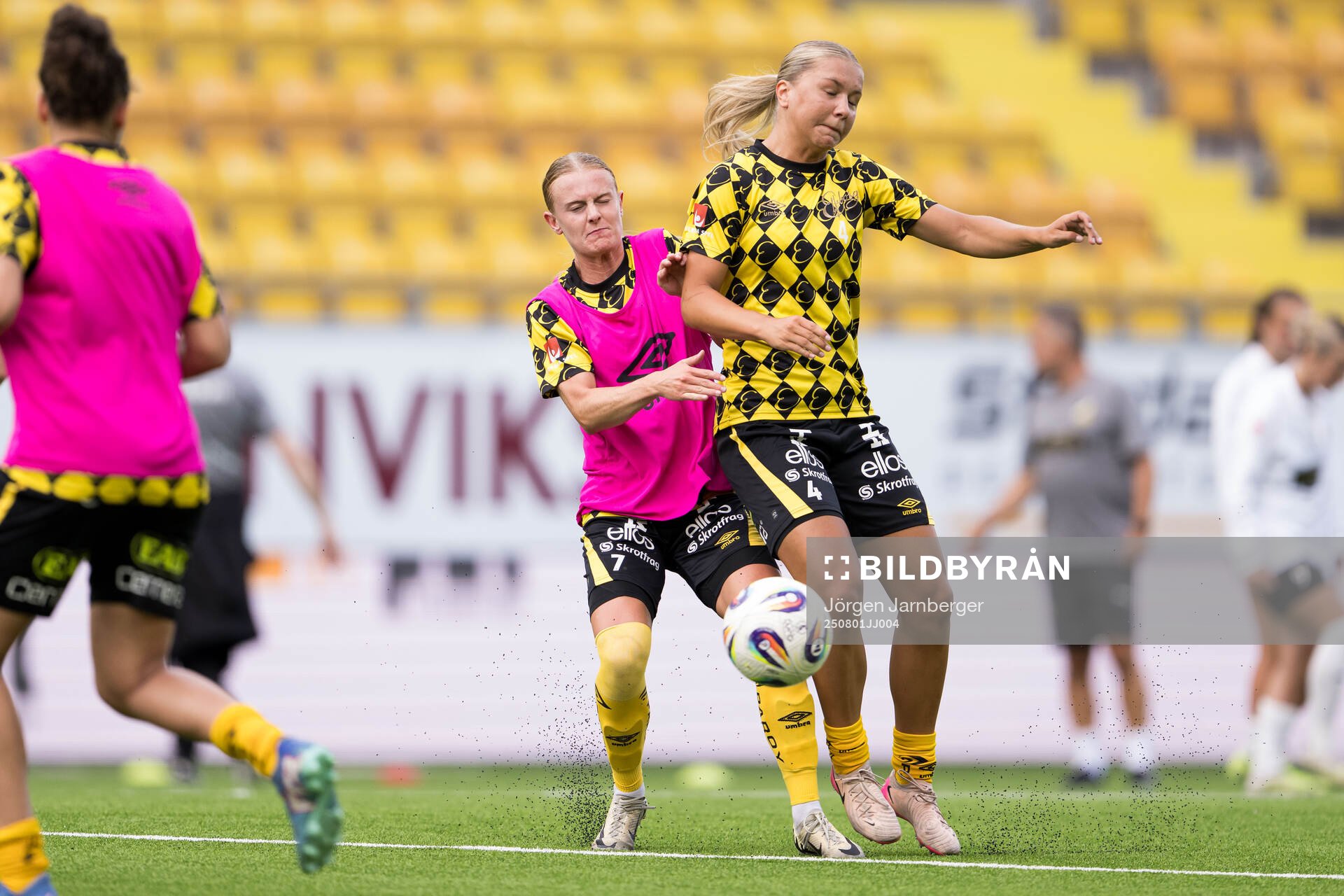 Elfsborgs Hanna Jiozon och Alice Broman