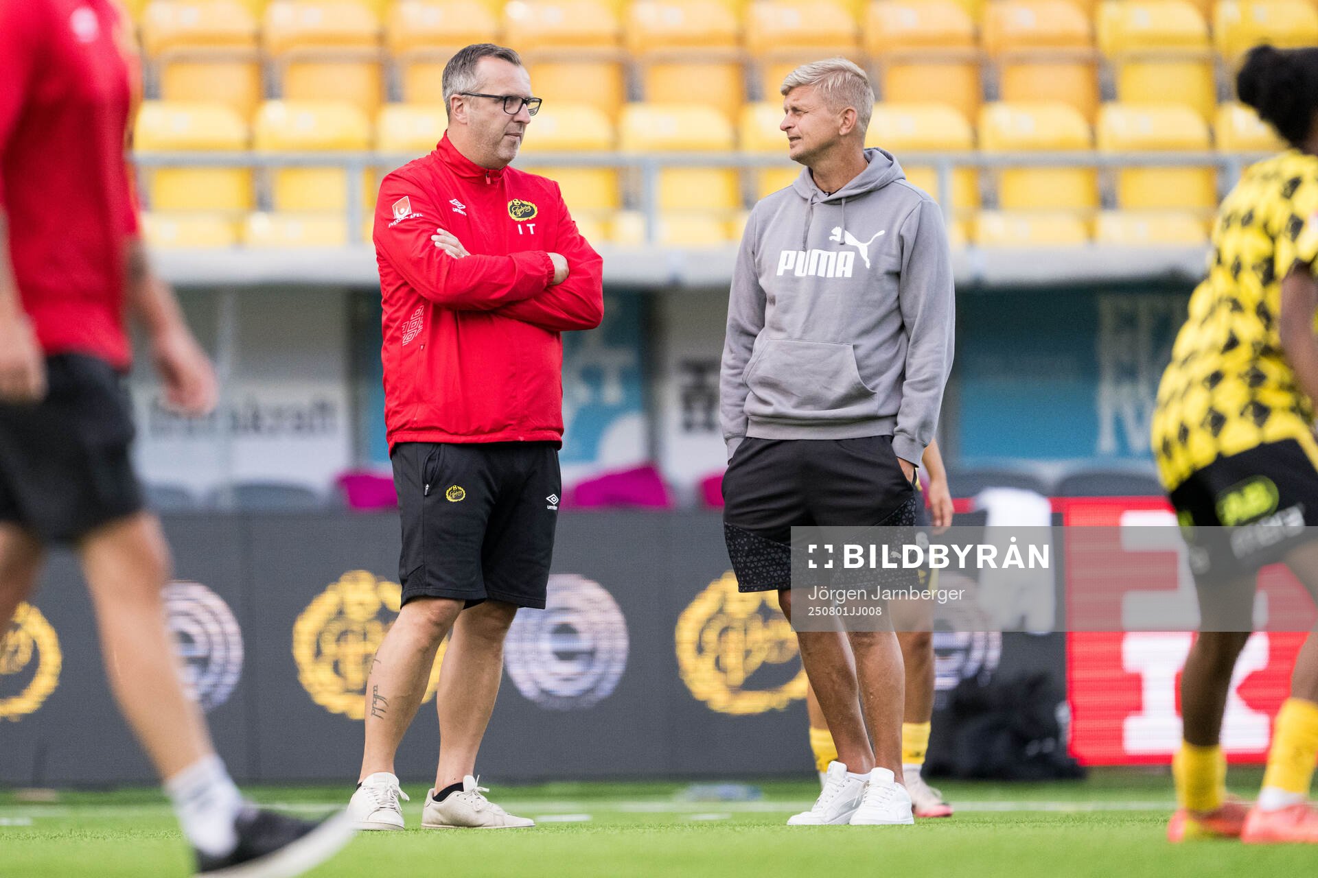 Elfsborgs tränare Ismet Tursic och Häcken tränare