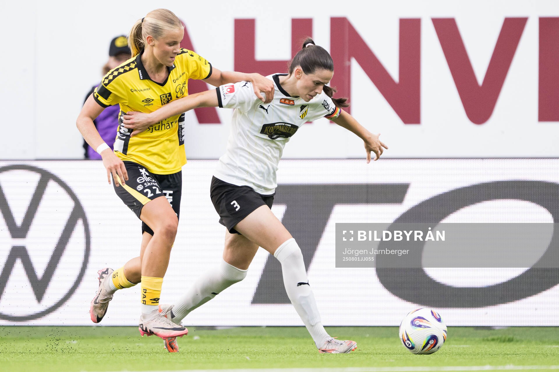 Elfsborgs Mollie Josefsson och Häckens Andrea Simonovic