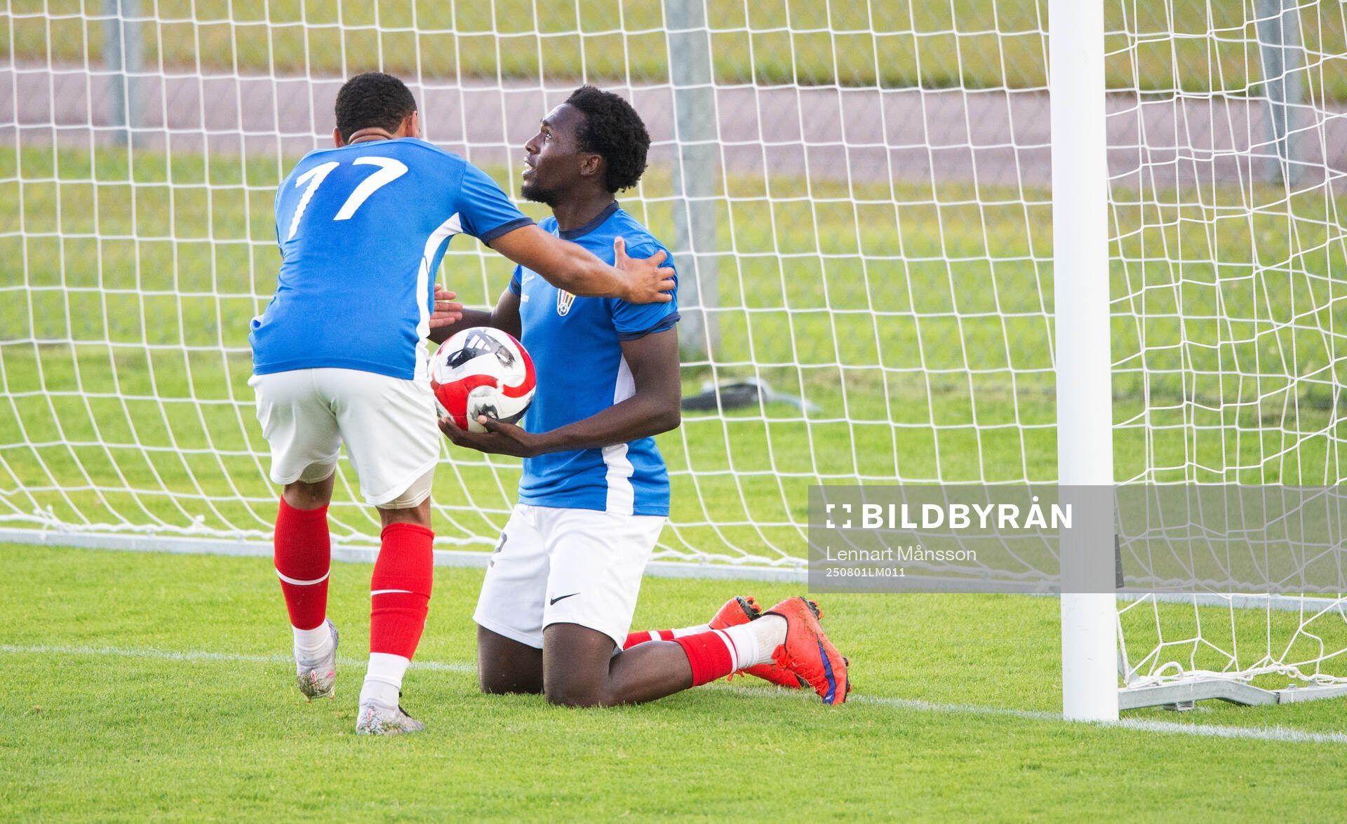 Balkans Abraham Kyagulanyi har kvitterat till 1-1 och