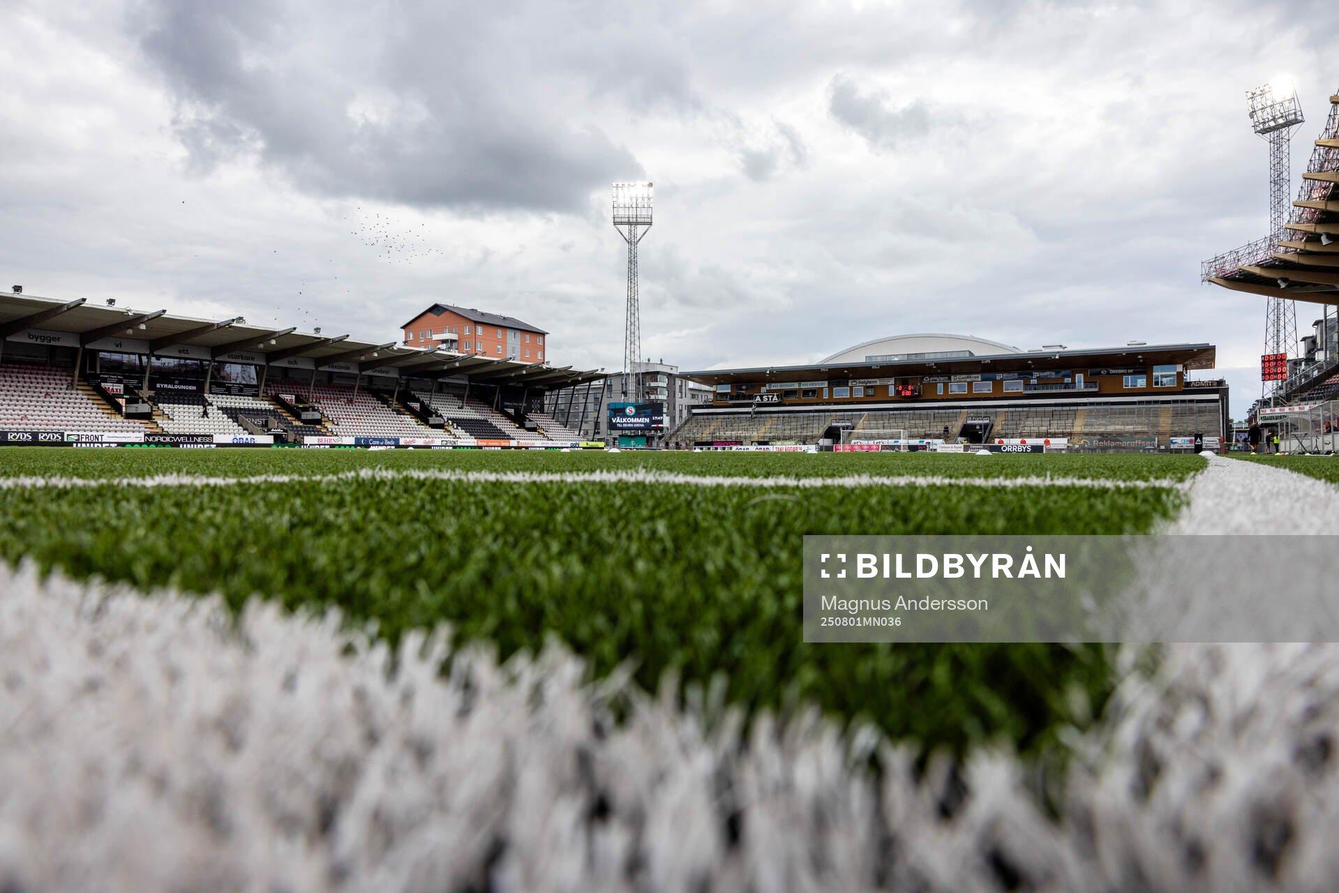 Interiör vy av Behrn Arena