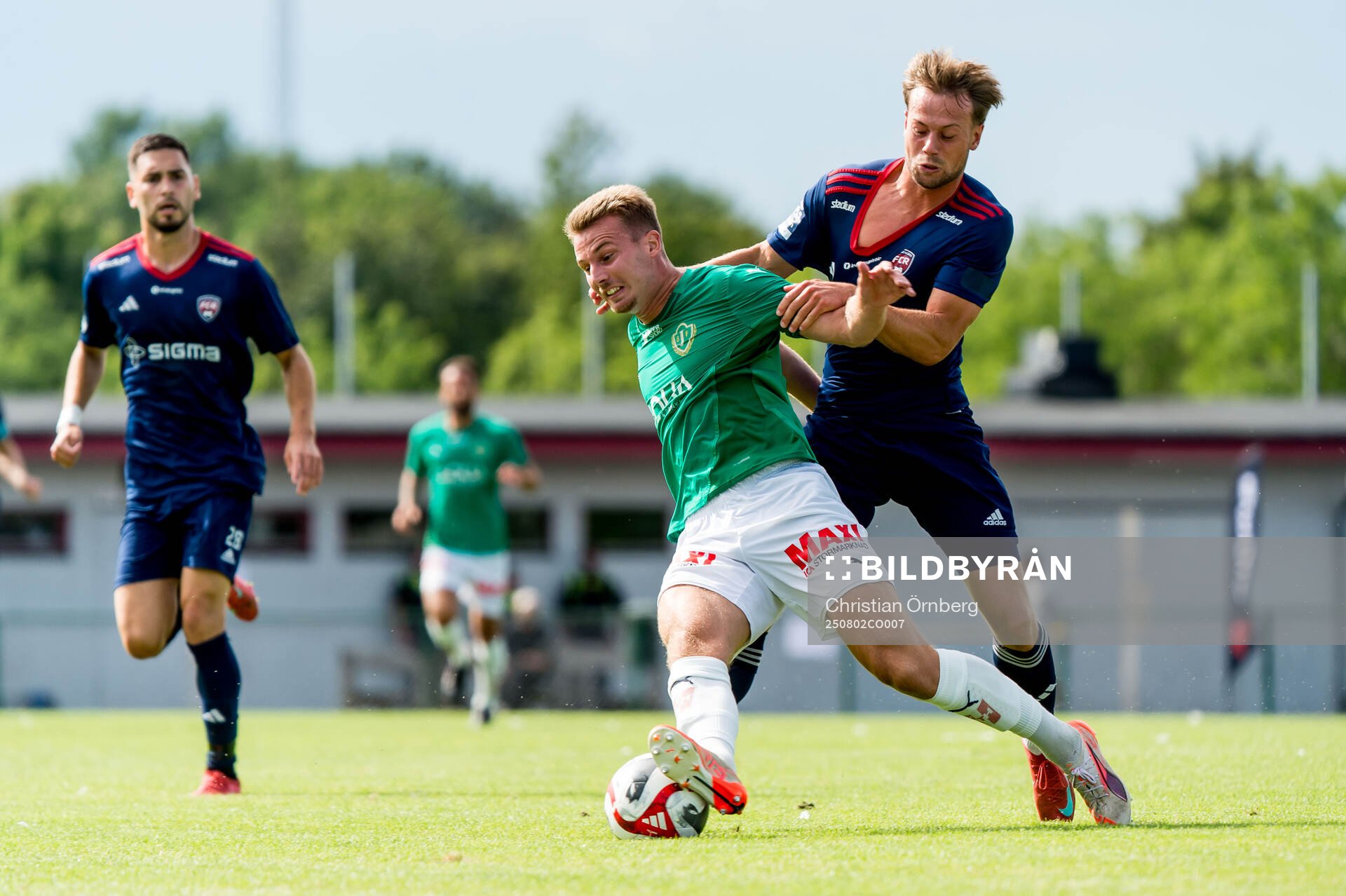 Jönköpings Södras Lukas Eek och Rosengårds Mattias