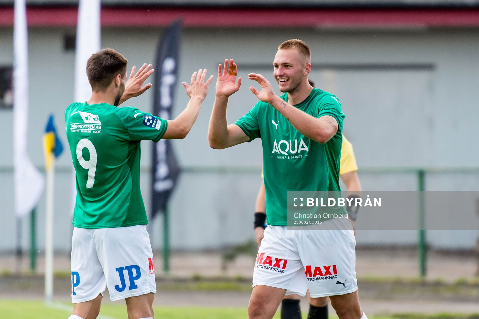 Jönköpings Södras Linus Lyck och Kristoffer Grauberg