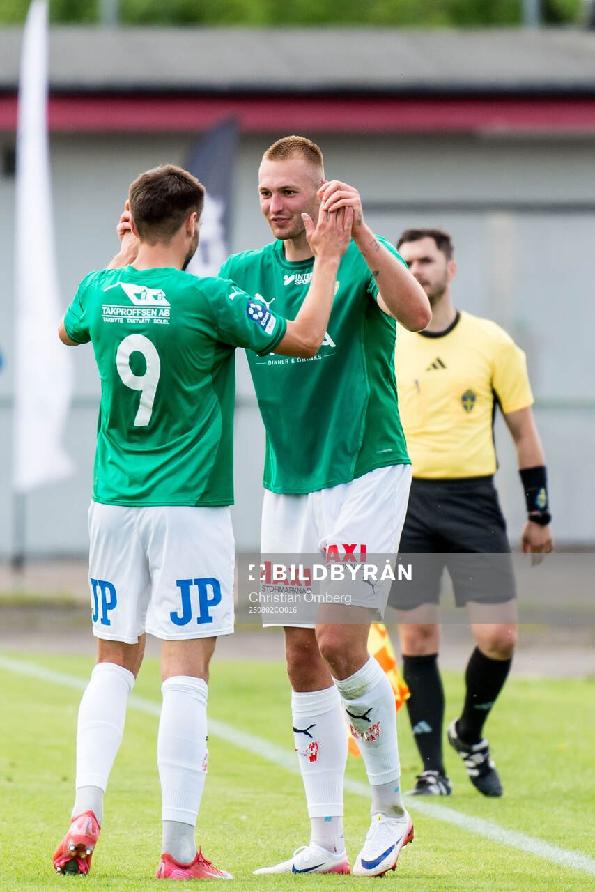 Jönköpings Södras Linus Lyck och Kristoffer Grauberg