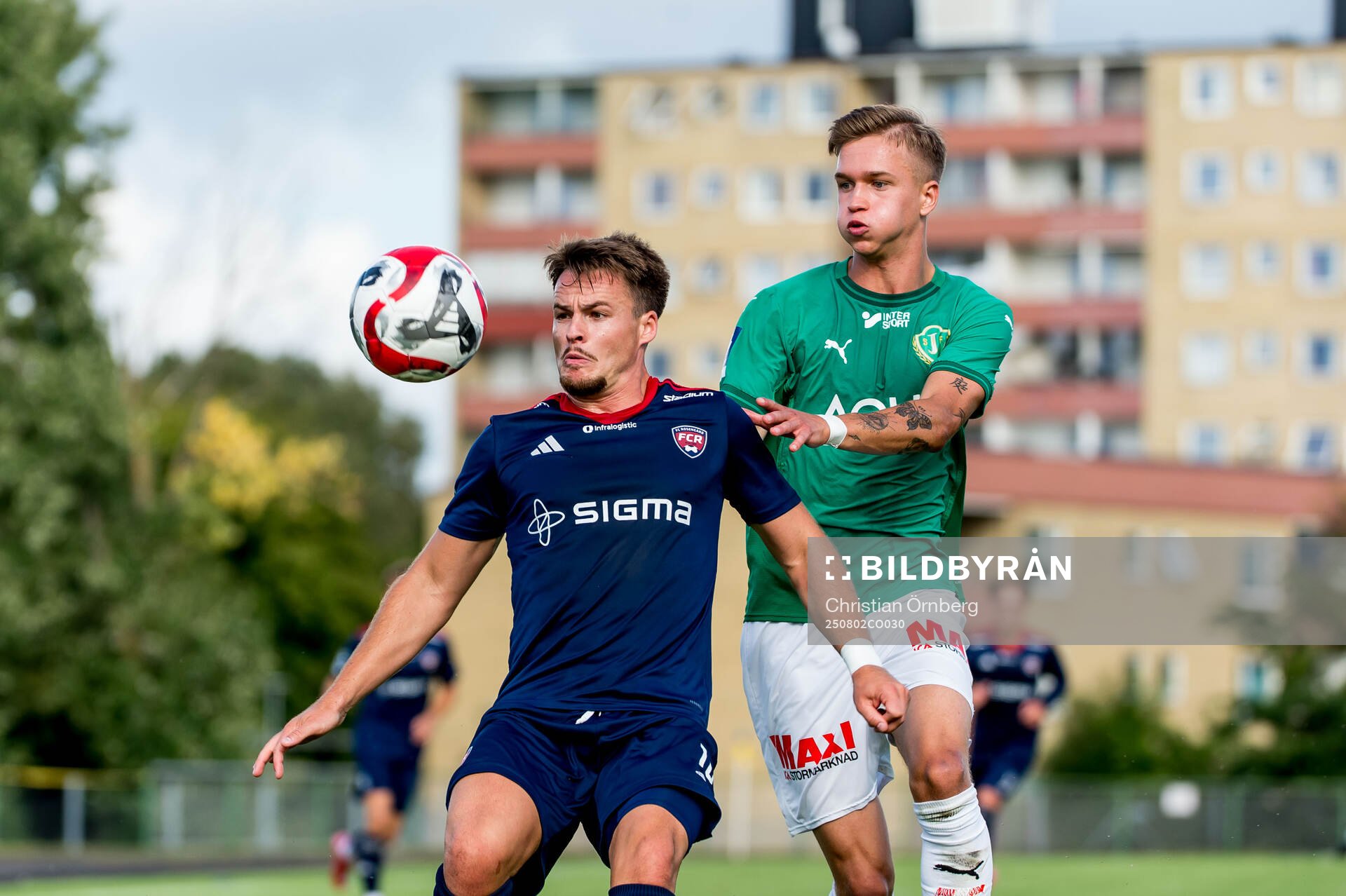 Rosengårds Kevin Robért och Jönköpings Södras Olle