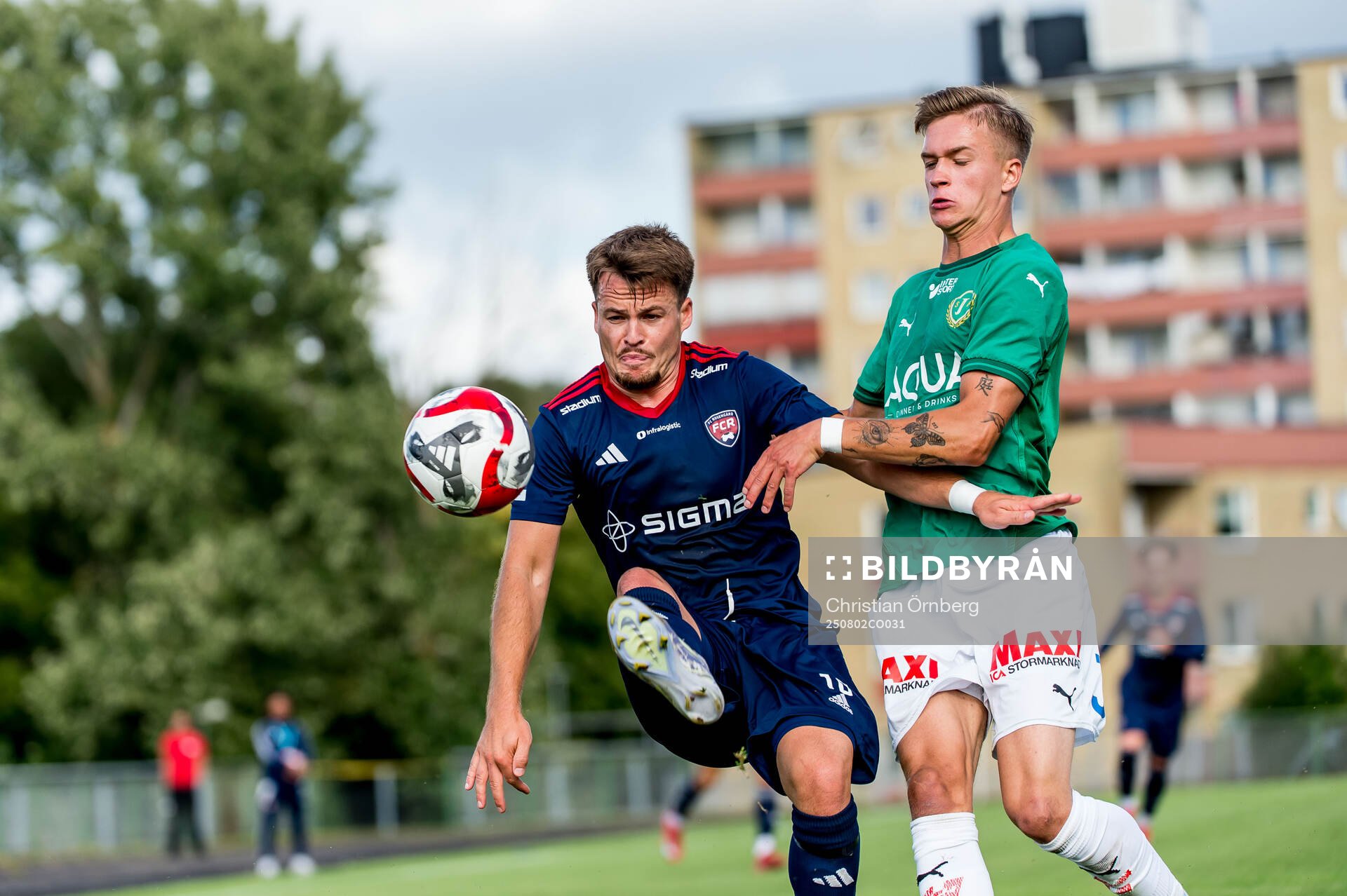 Rosengårds Kevin Robért och Jönköpings Södras Olle