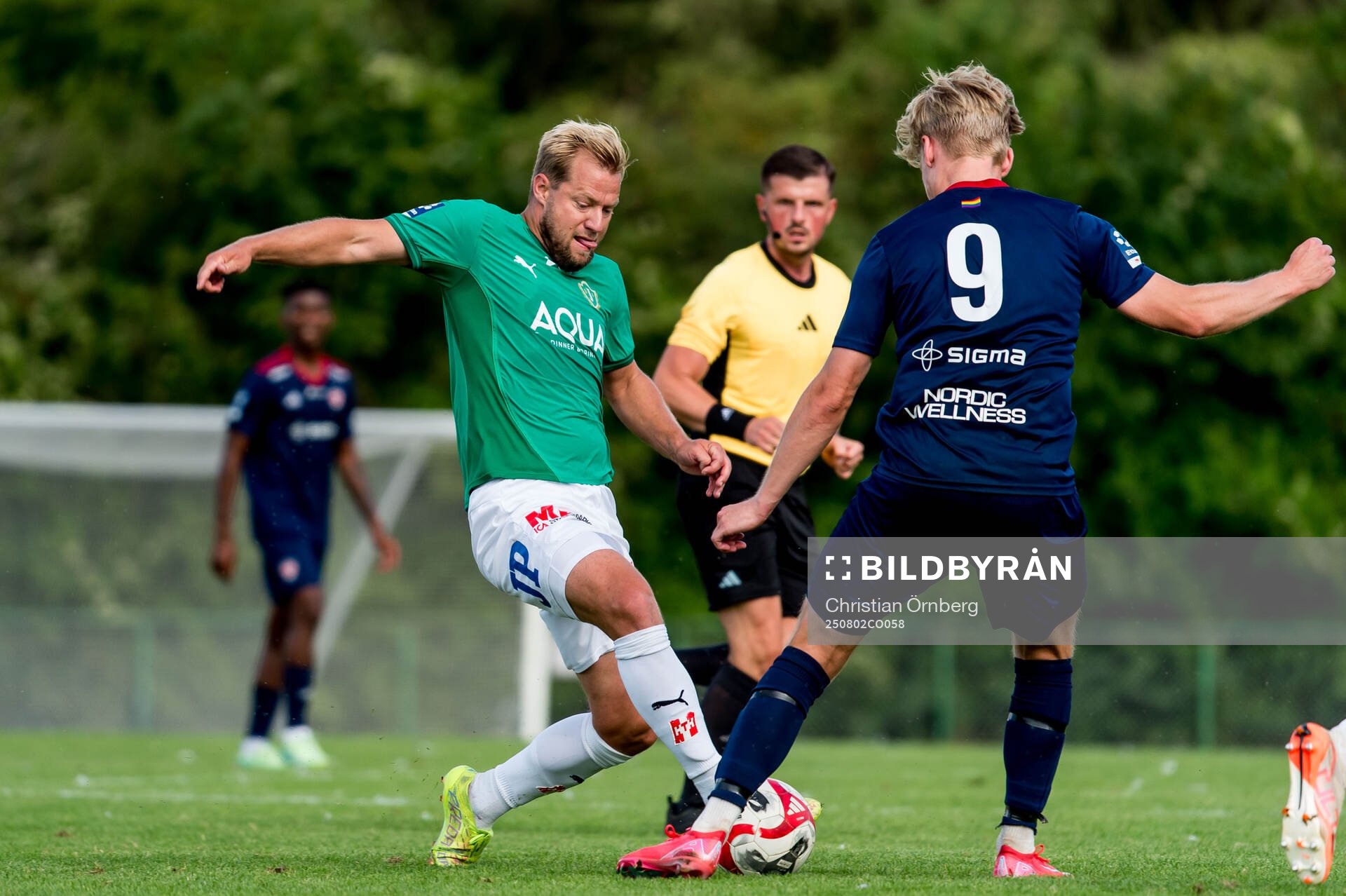 Jönköpings Södras Sebastian Crona och Rosengårds Oskar