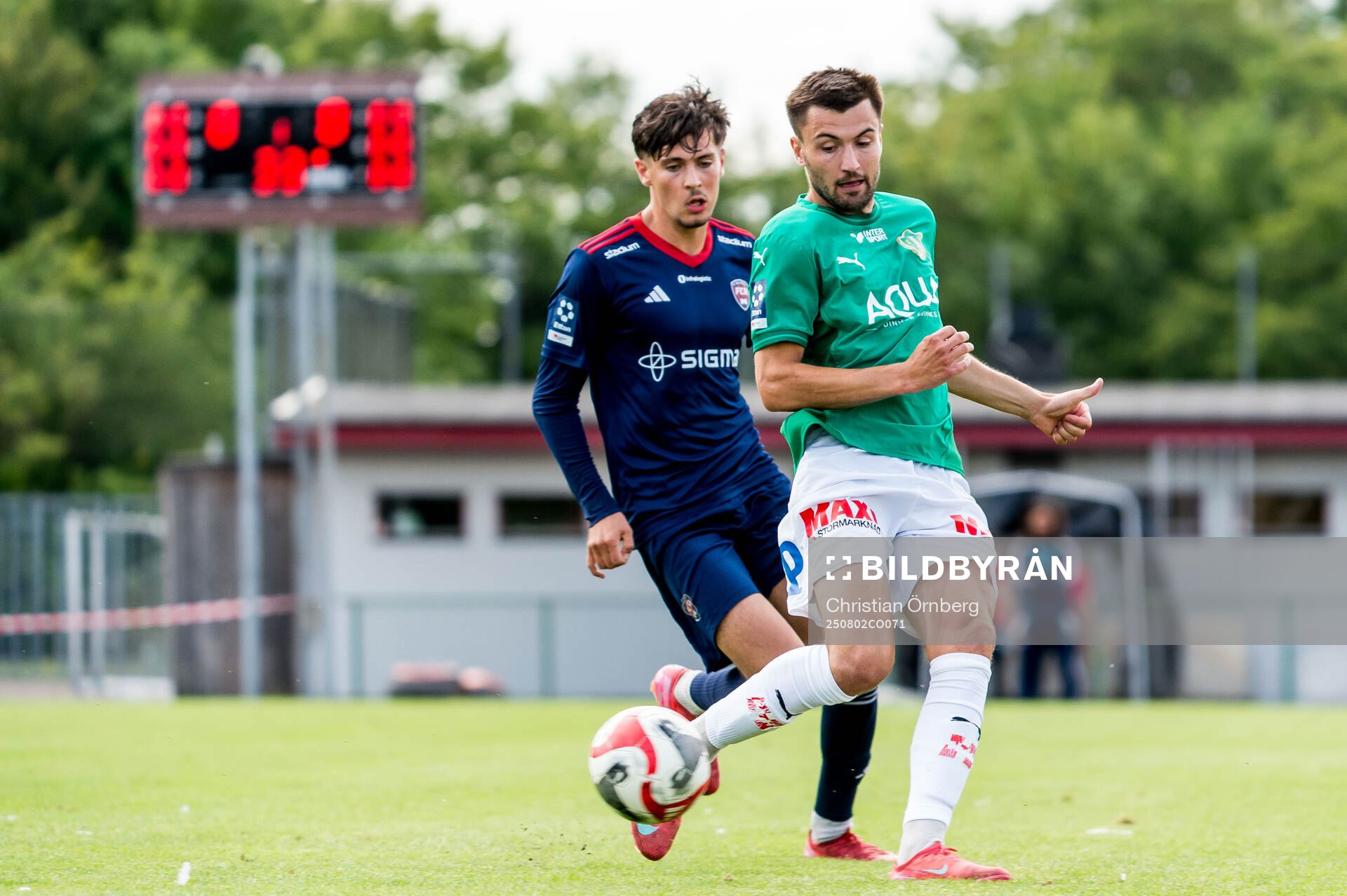 Jönköpings Södras Linus Lyck och Rosengårds Adrian Colak
