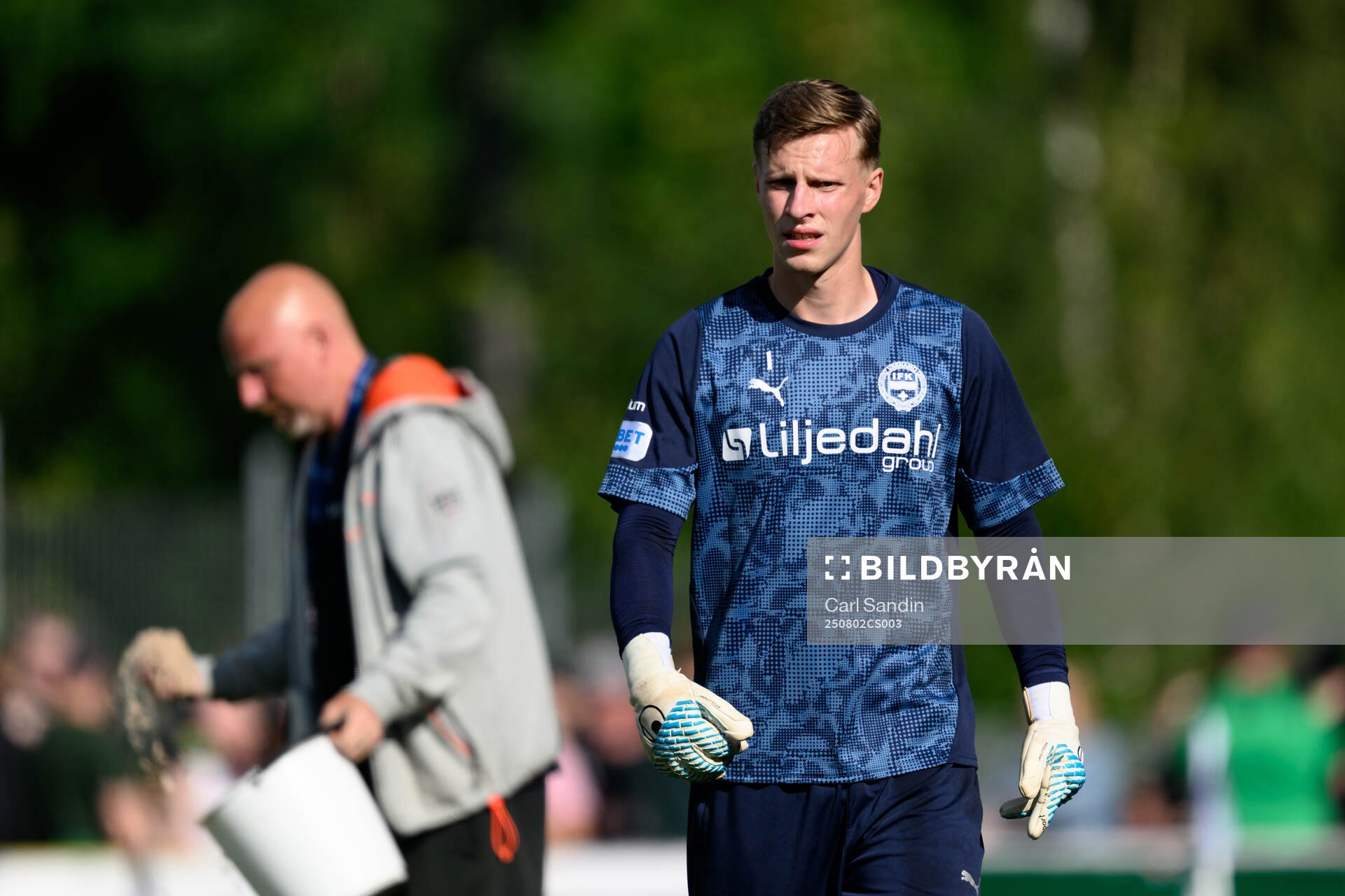 Värnamos målvakt Hugo Keto
