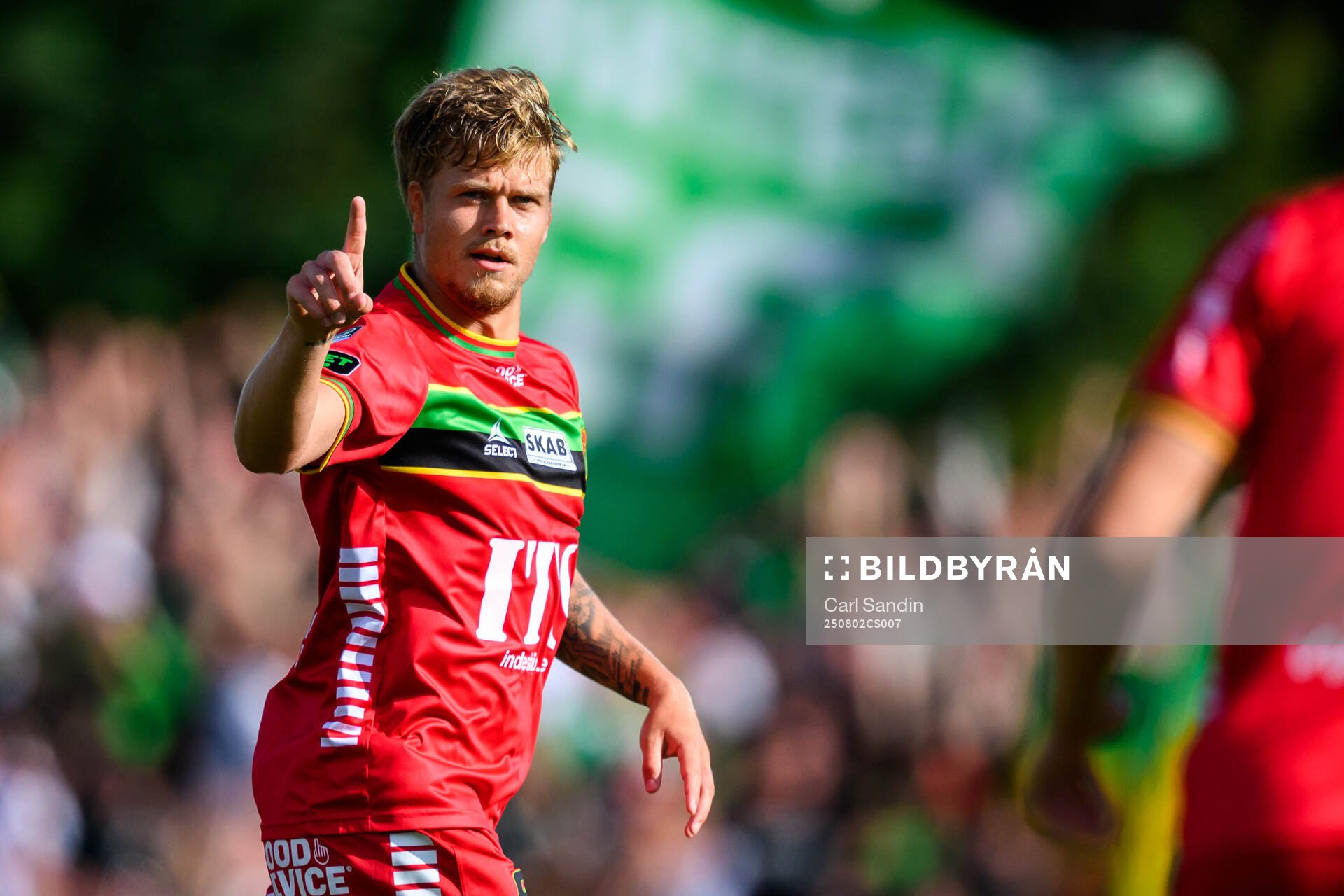 GAIS Kevin Holmén jublar