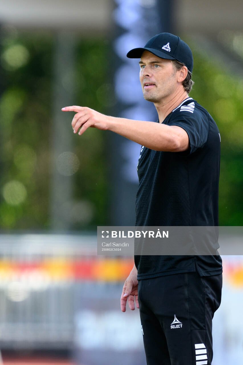 GAIS tränare Fredrik Holmberg