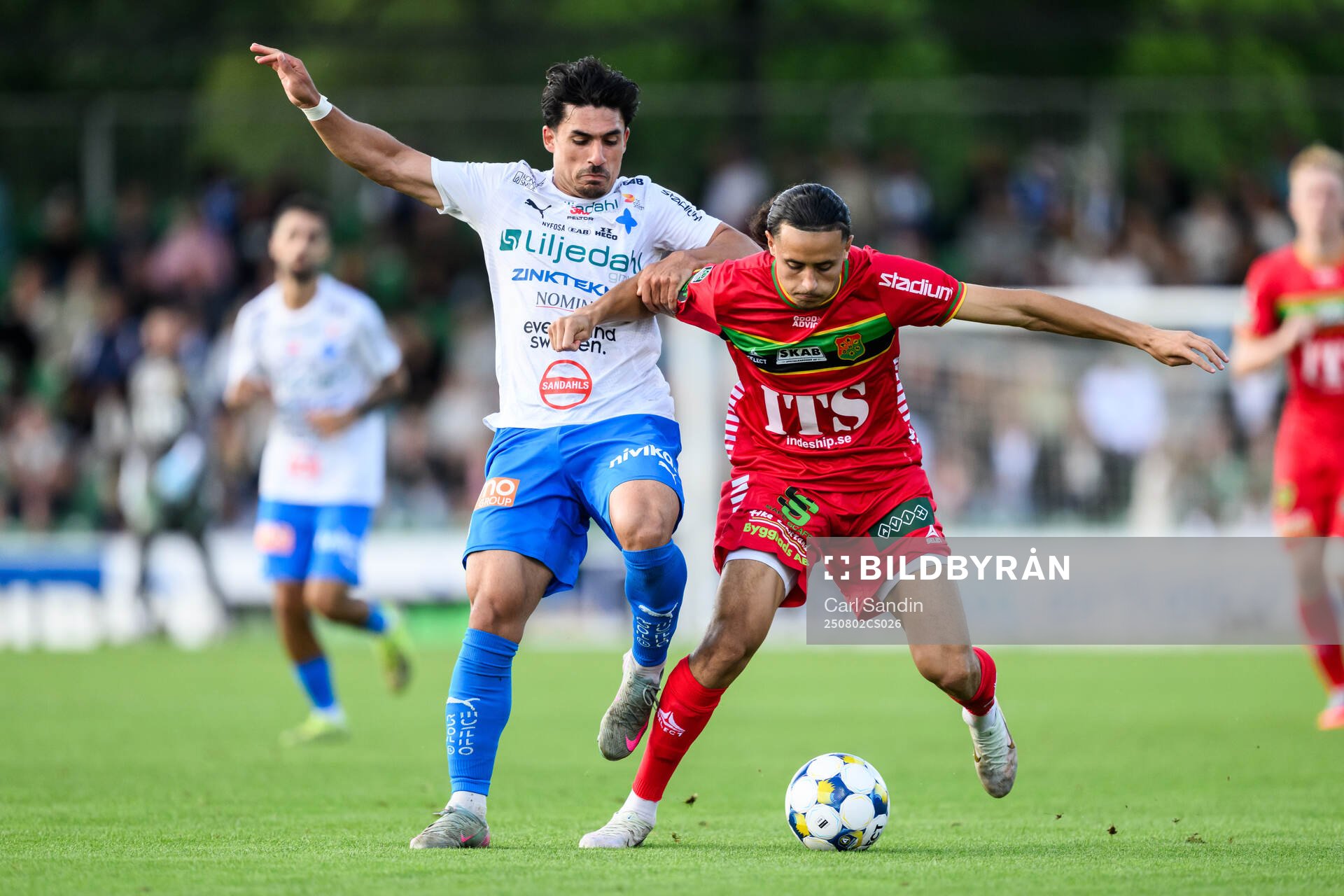 Värnamos Mohammad Alsalkhadi och GAIS Amin Boudri