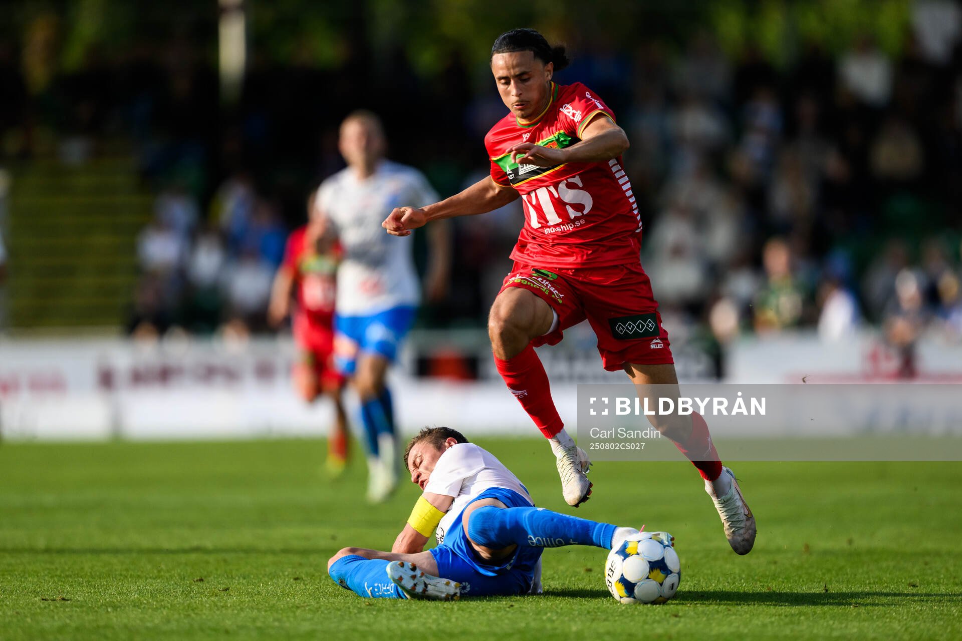 Värnamos Simon Thern och GAIS Amin Boudri