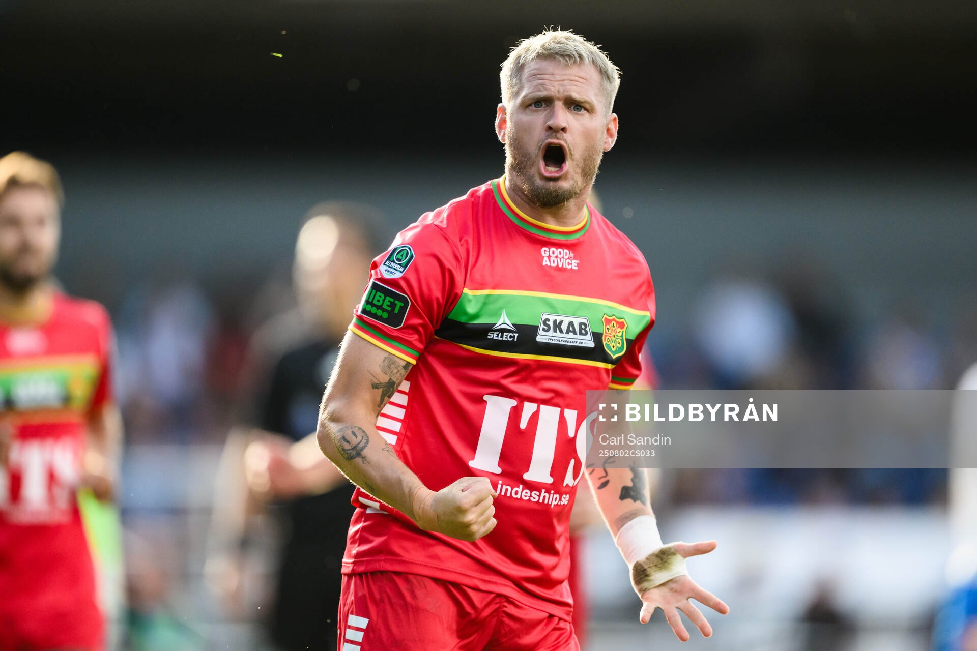 GAIS Jonas Lindberg jublar