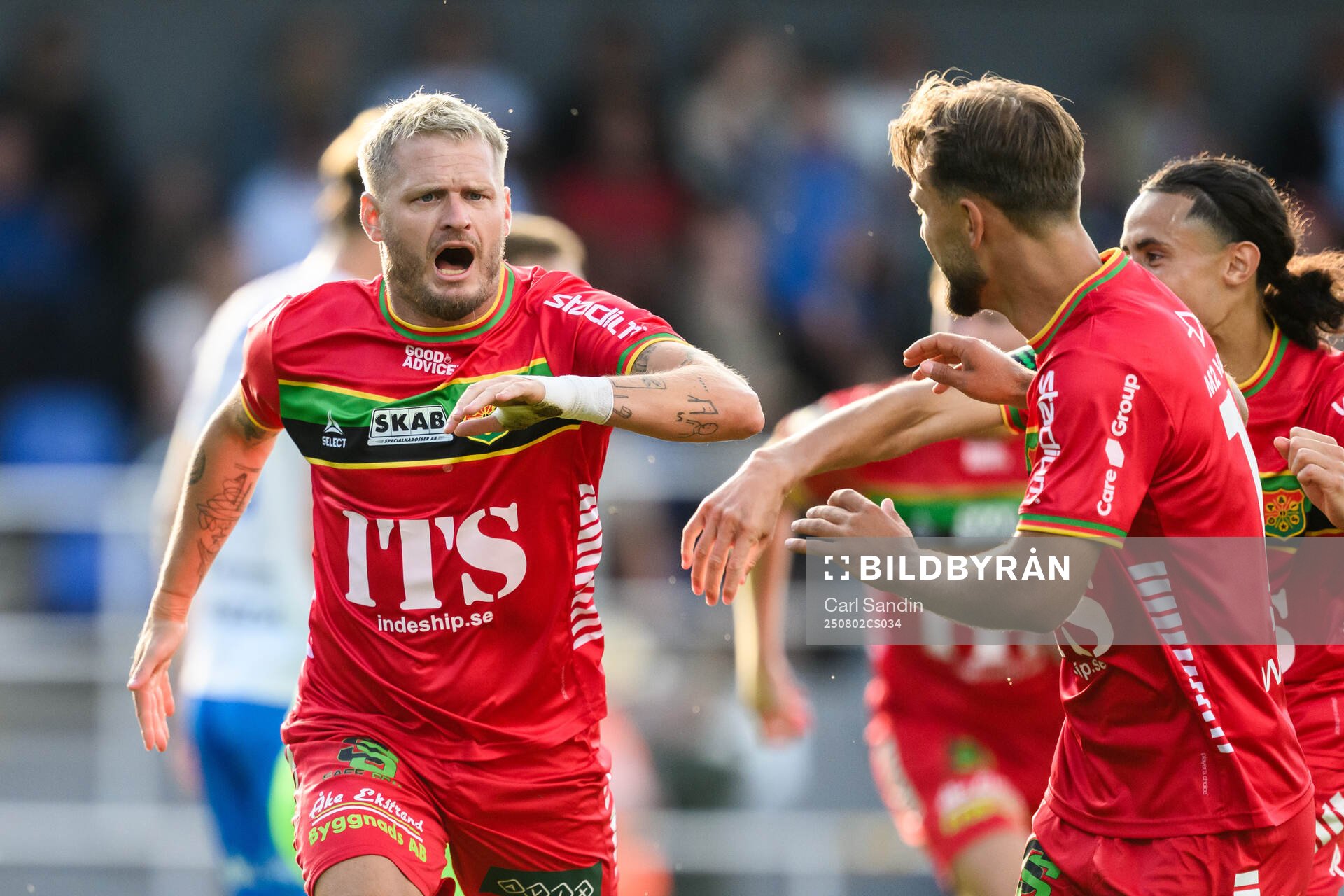 GAIS Jonas Lindberg jublar
