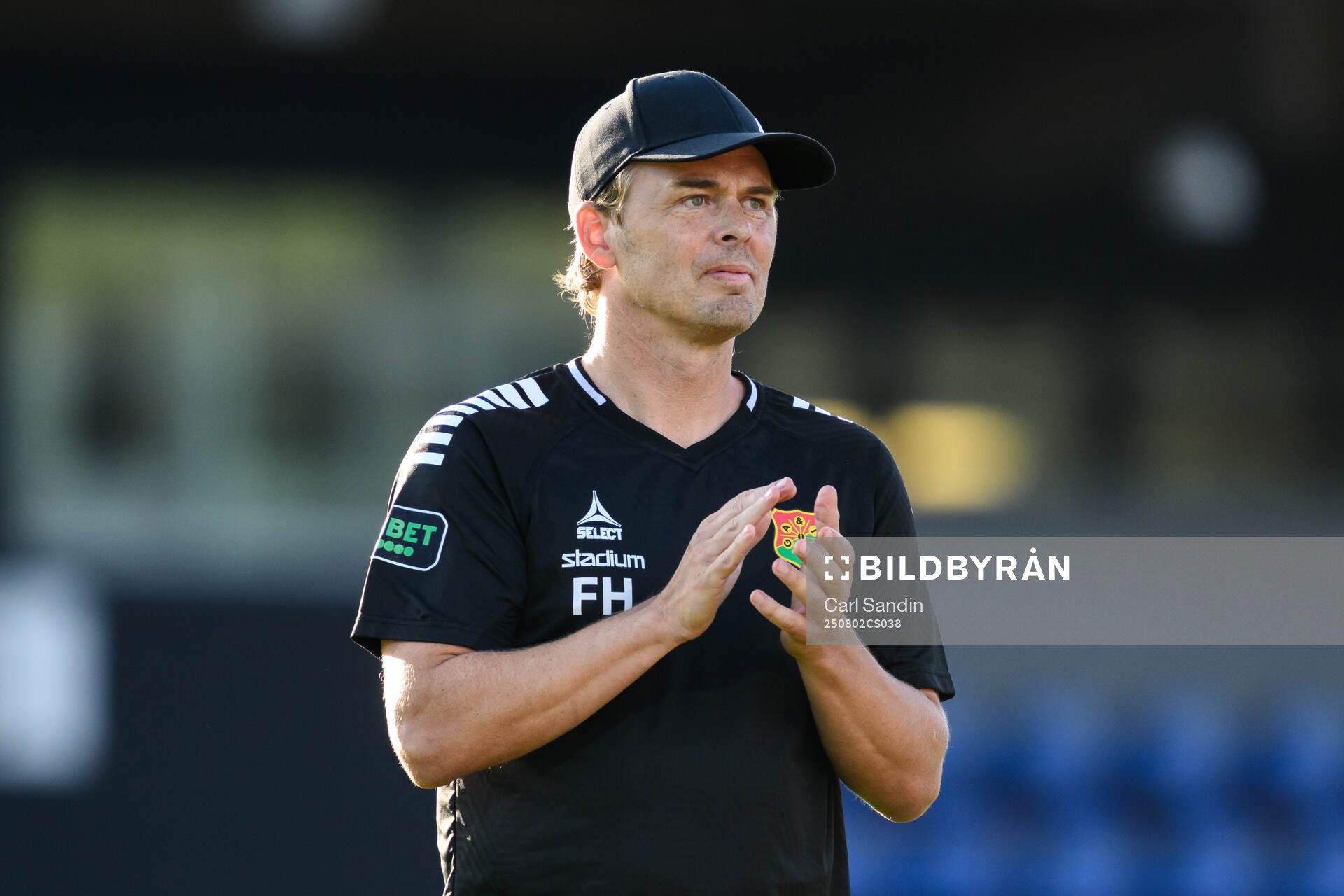GAIS tränare Fredrik Holmberg