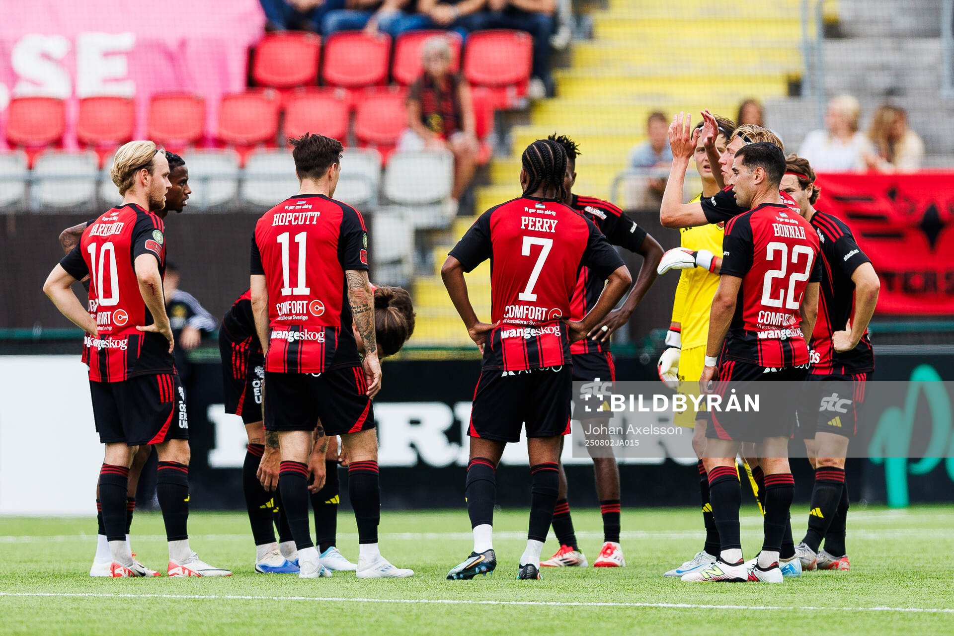Östersunds spelare deppar
