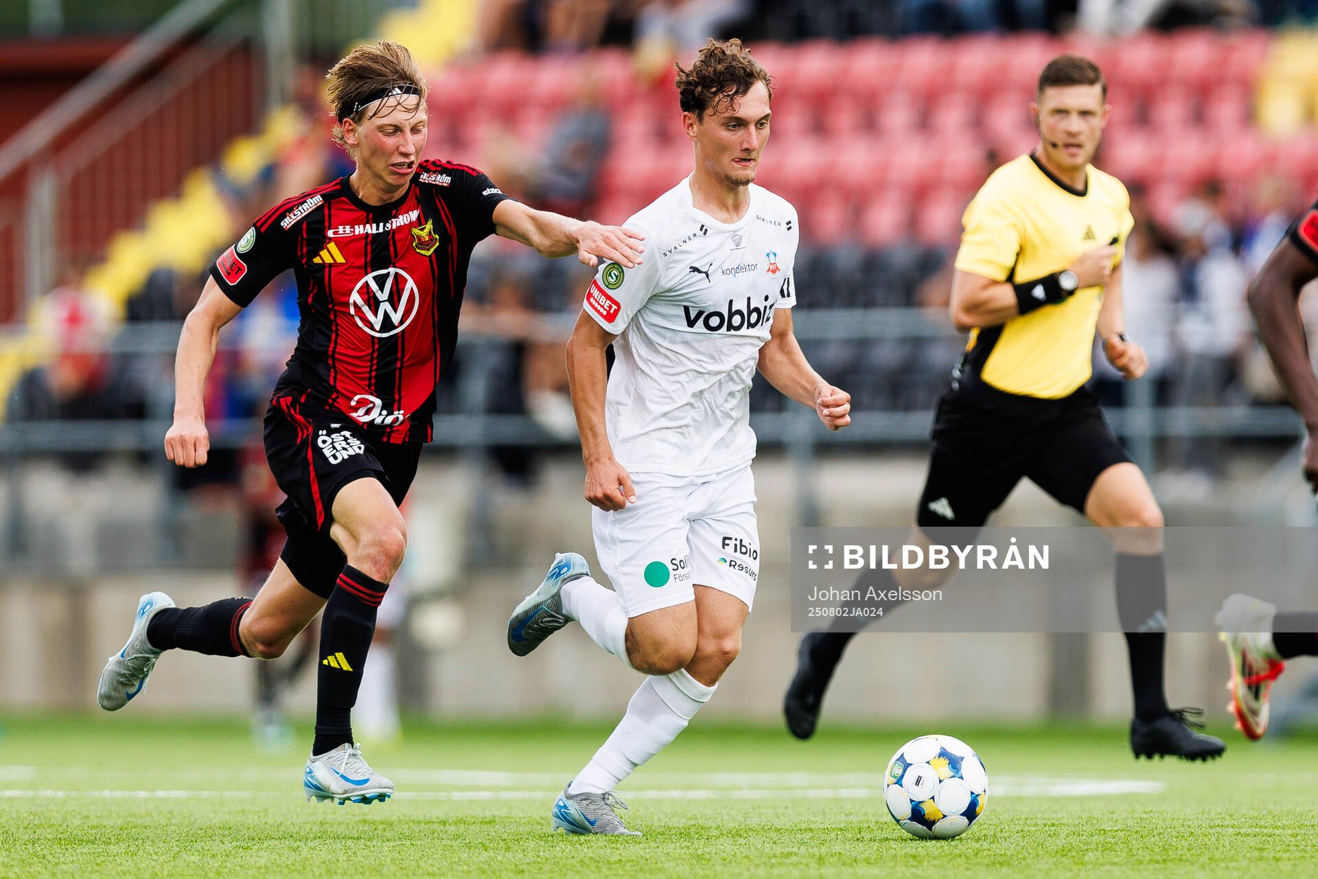 Helsingborgs Casper Ljung Hofvendahl och Östersunds Albin