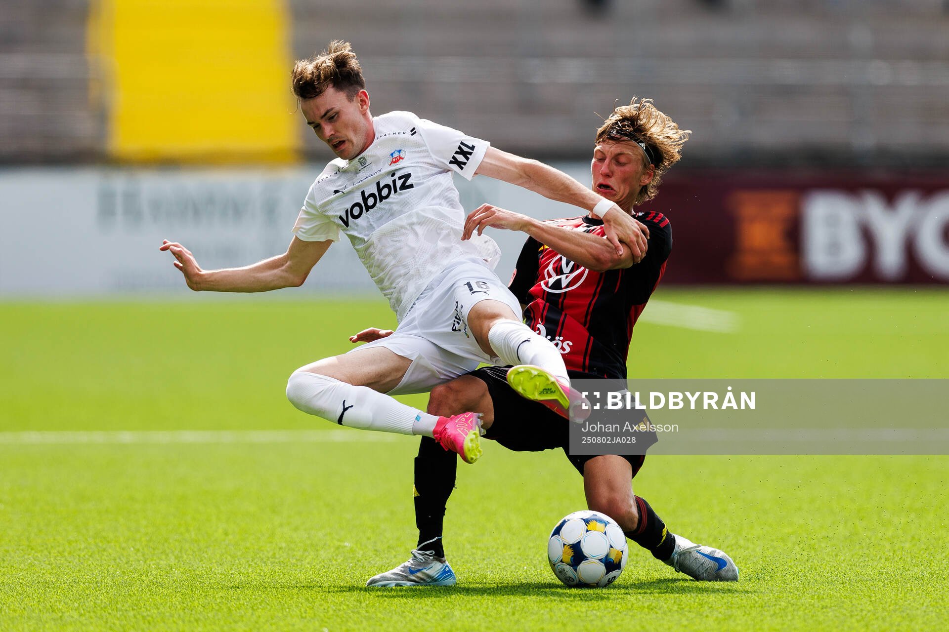 Helsingborgs Alexander Johansson och Östersunds Albin