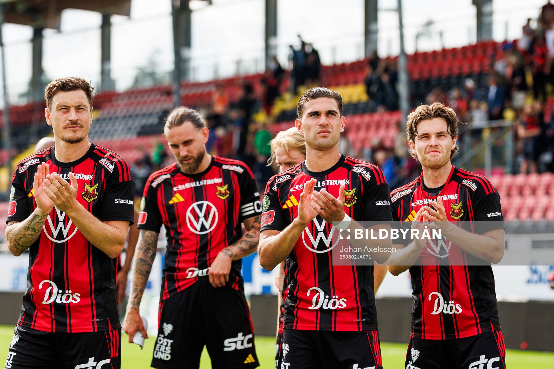 Östersunds Jamie Ryan Hopcutt och Ahmed Bonnah