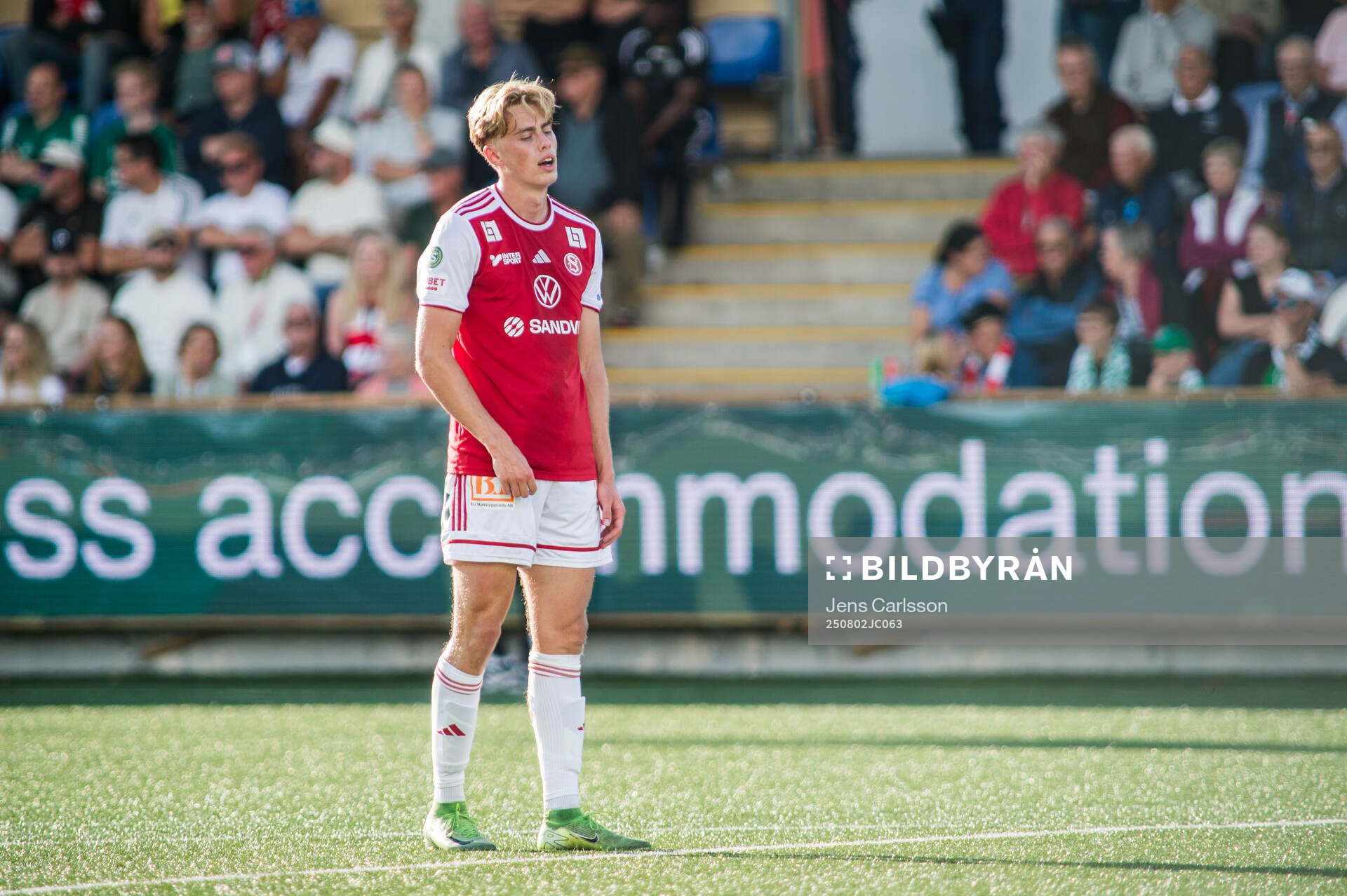 Sandvikens IFs William Thellsson deppar