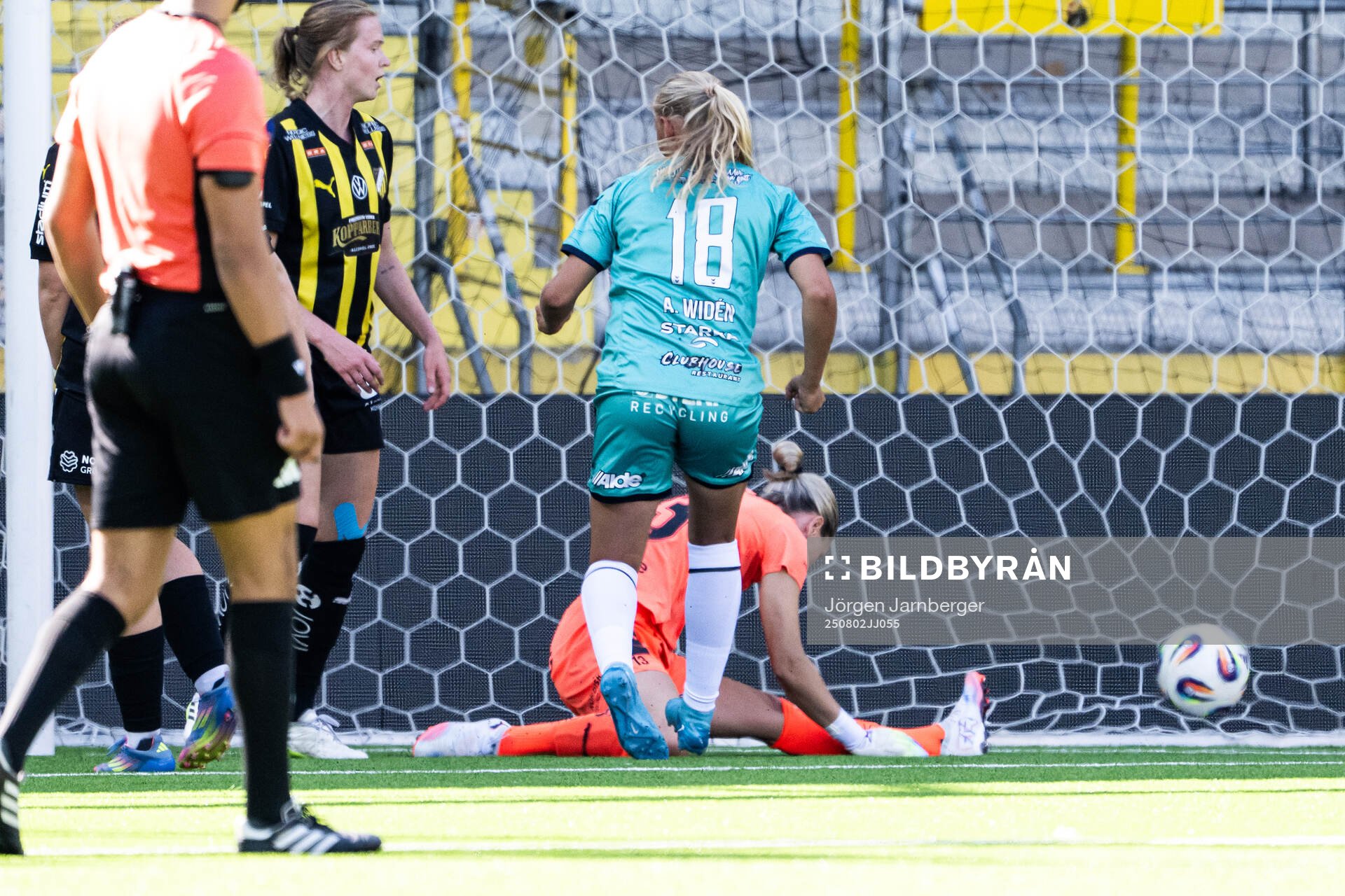 Kristianstads Filippa Andersson Widén gör 6-2