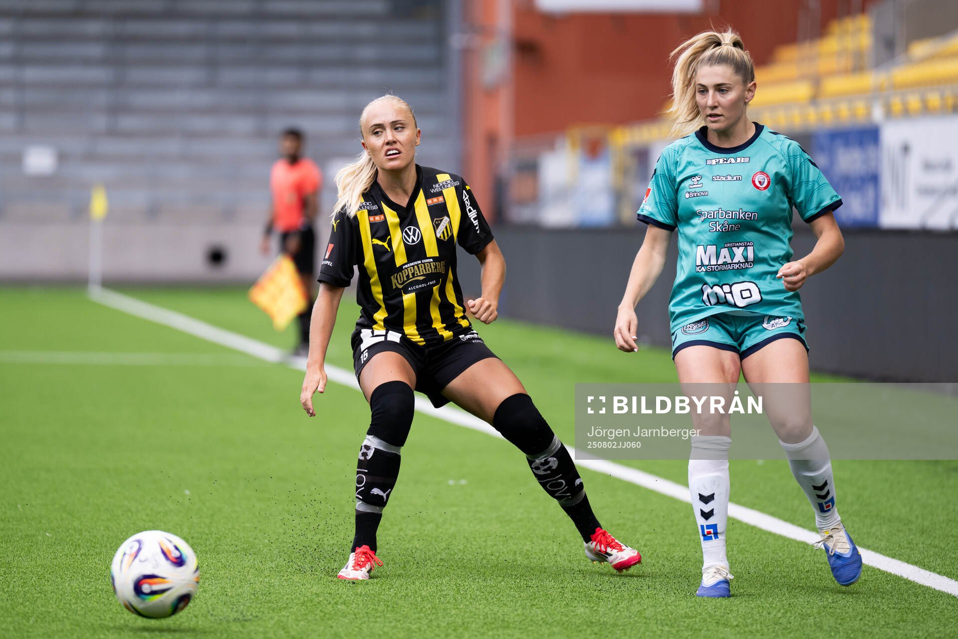 Häckens Alva Selerud och Kristianstads Remy Siemsen