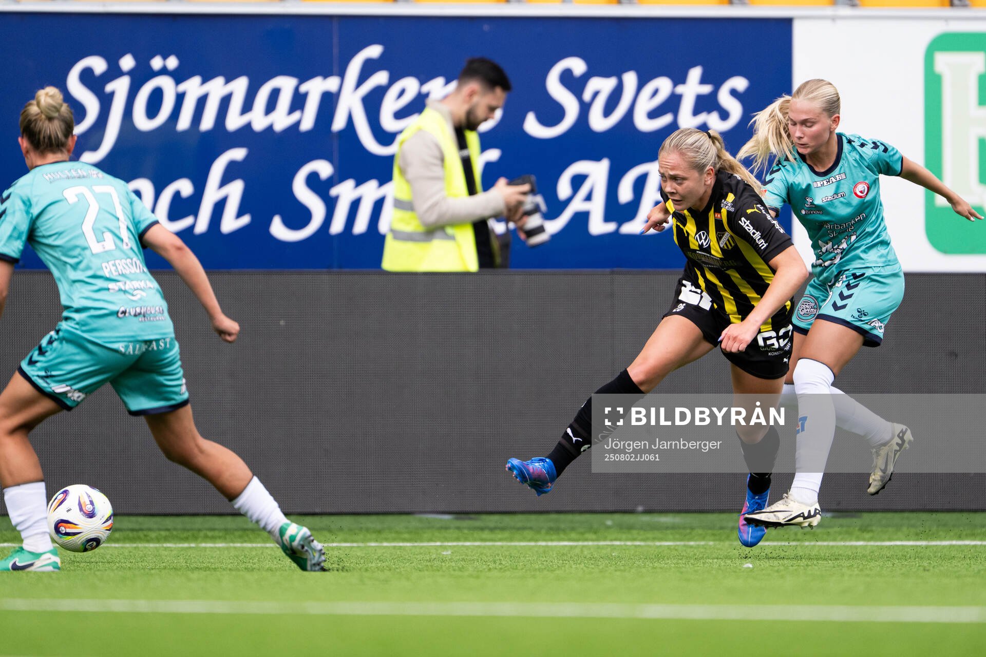 Häckens Alice Bergström och Kristianstads Tilda Sandén