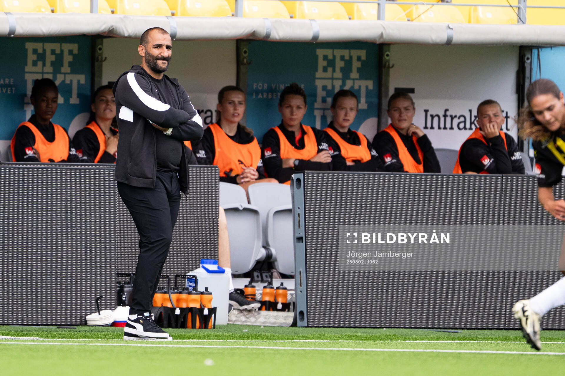 Häckens tränare Mak Lind