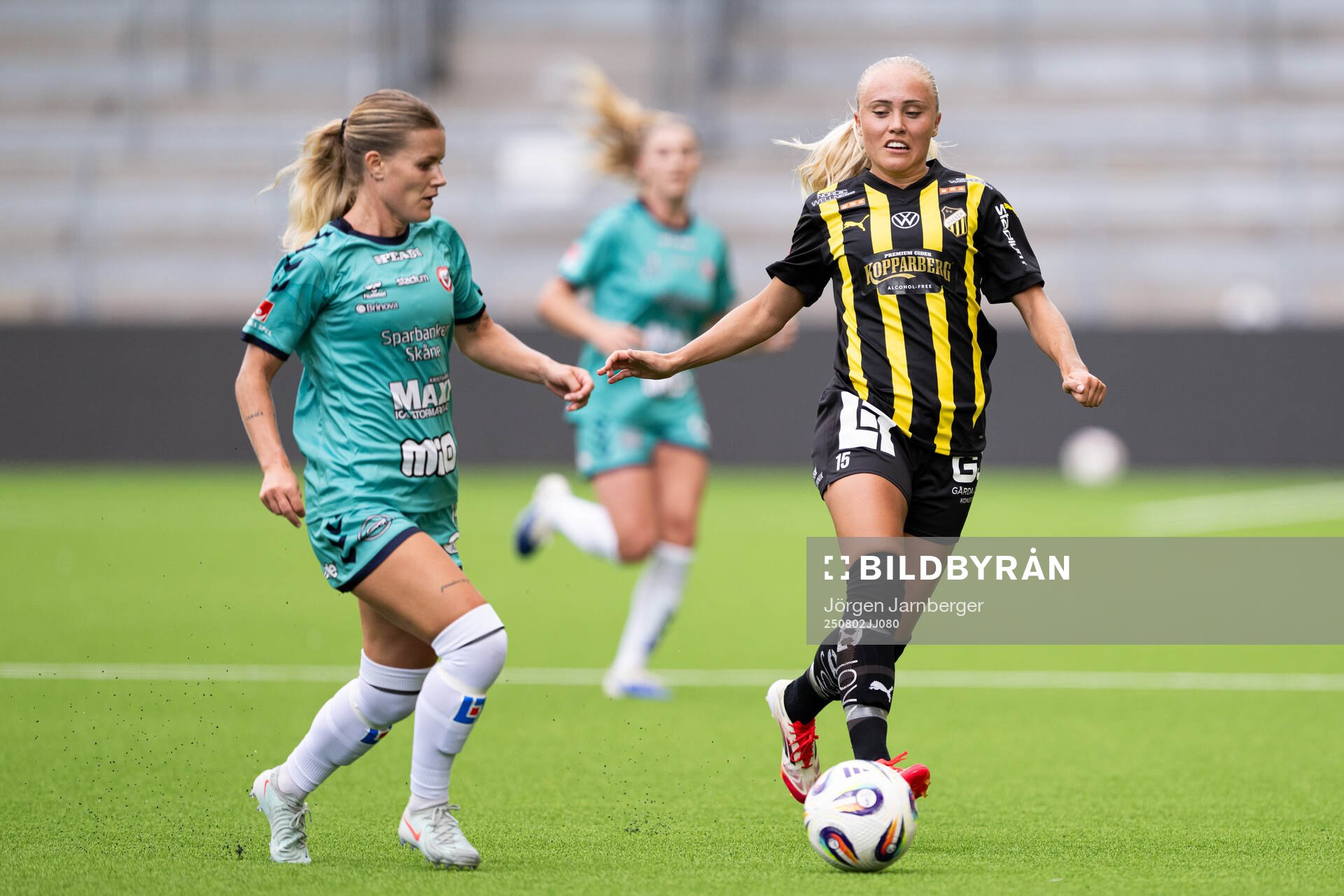 Kristianstads Tilda Persson och Häckens Alva Selerud