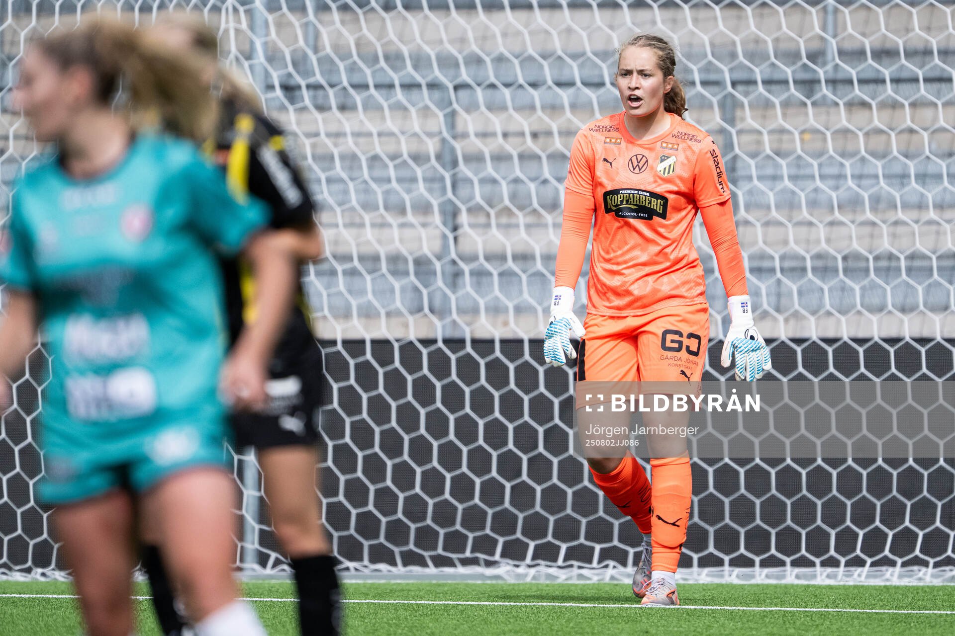 Häckens målvakt Fanney Birkisdottir