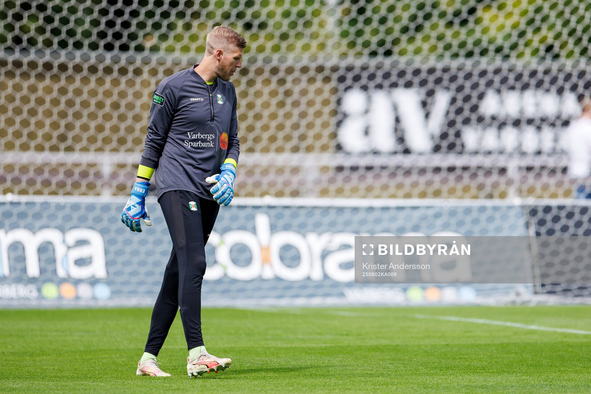Varbergs målvakt Fredrik Andersson