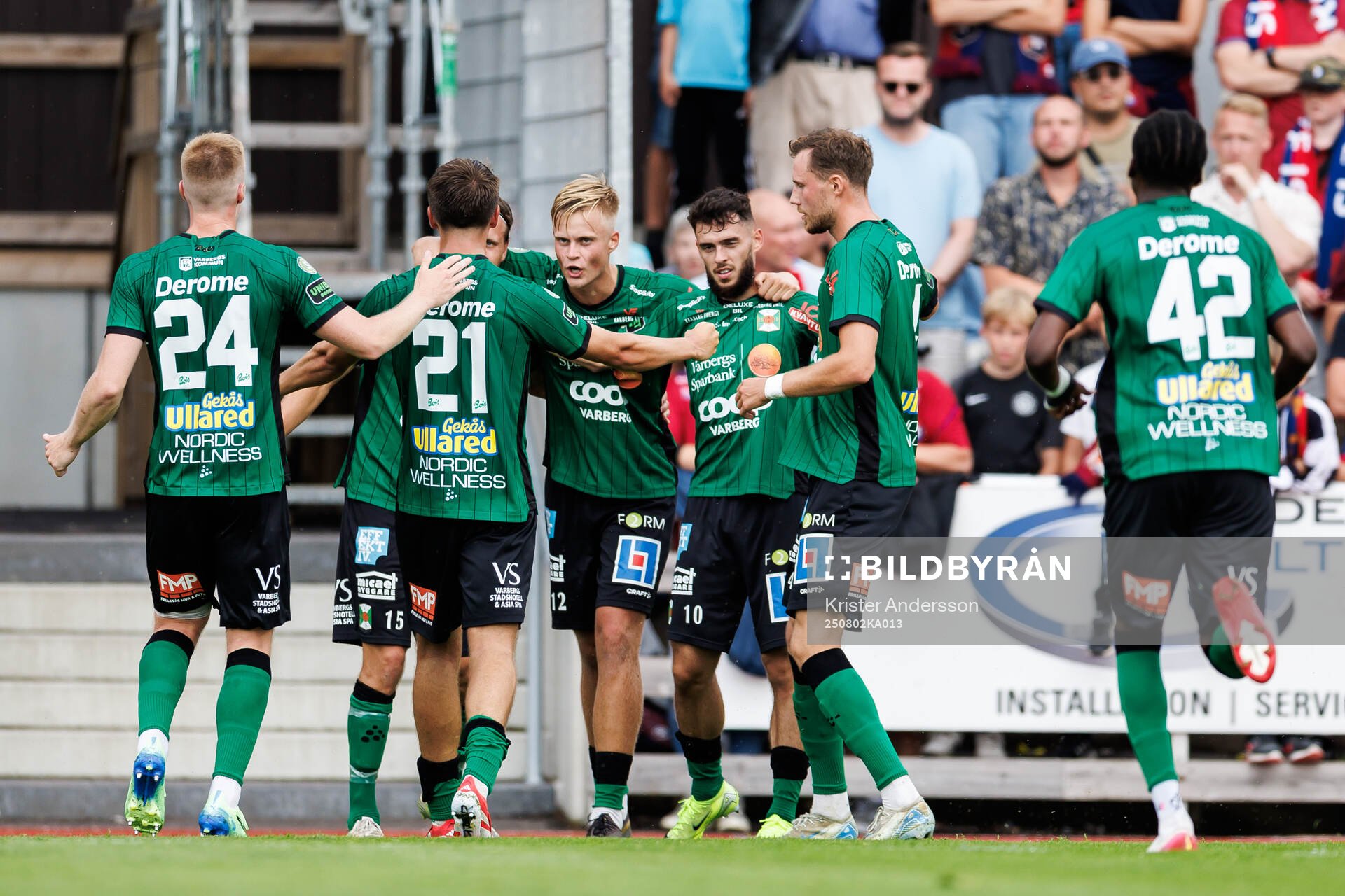 Varbergs Laorent Shabani jublar