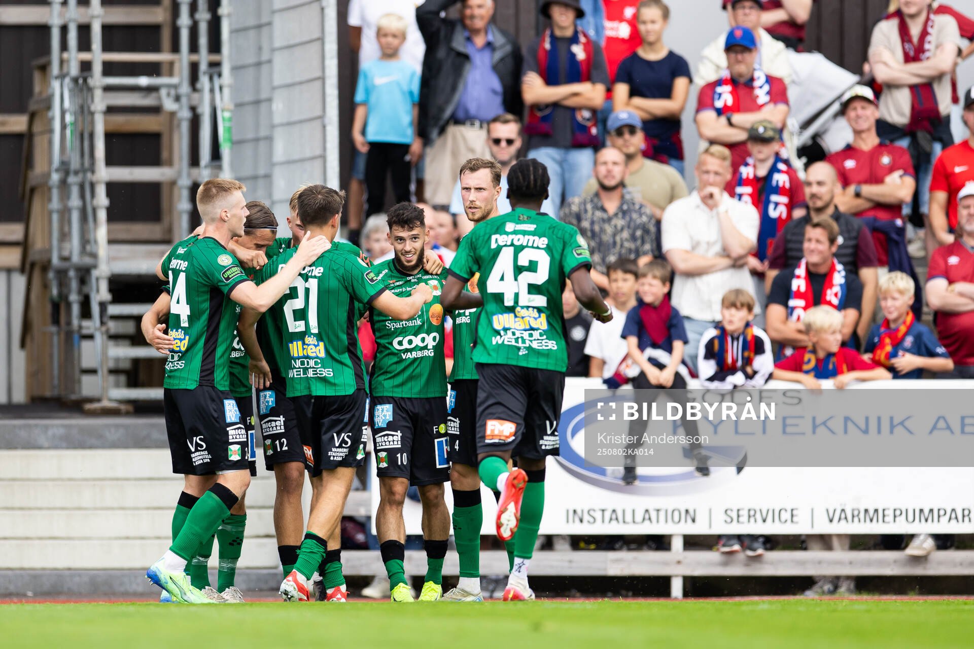 Varbergs Laorent Shabani jublar