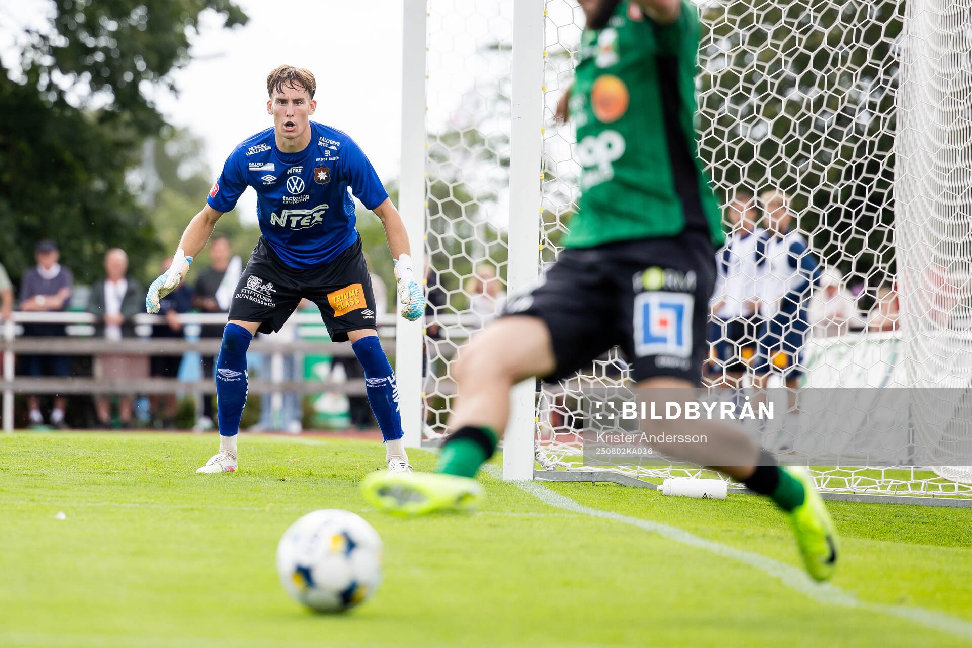 Örgrytes målvakt Hampus Gustafsson