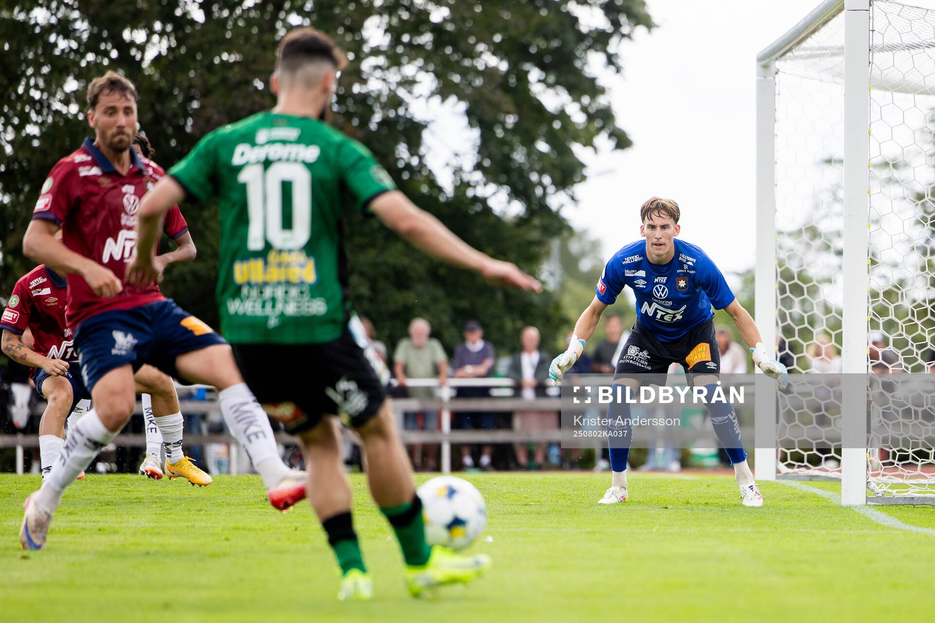 Örgrytes målvakt Hampus Gustafsson