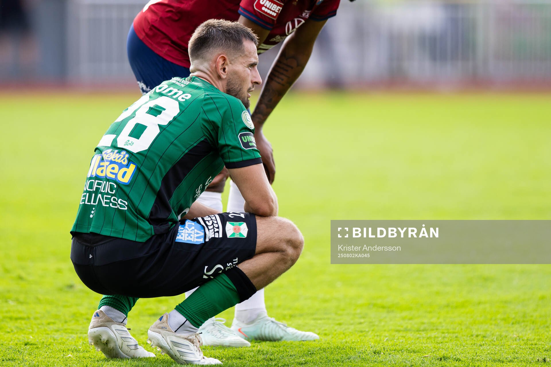 Varbergs Erion Sadiku deppar