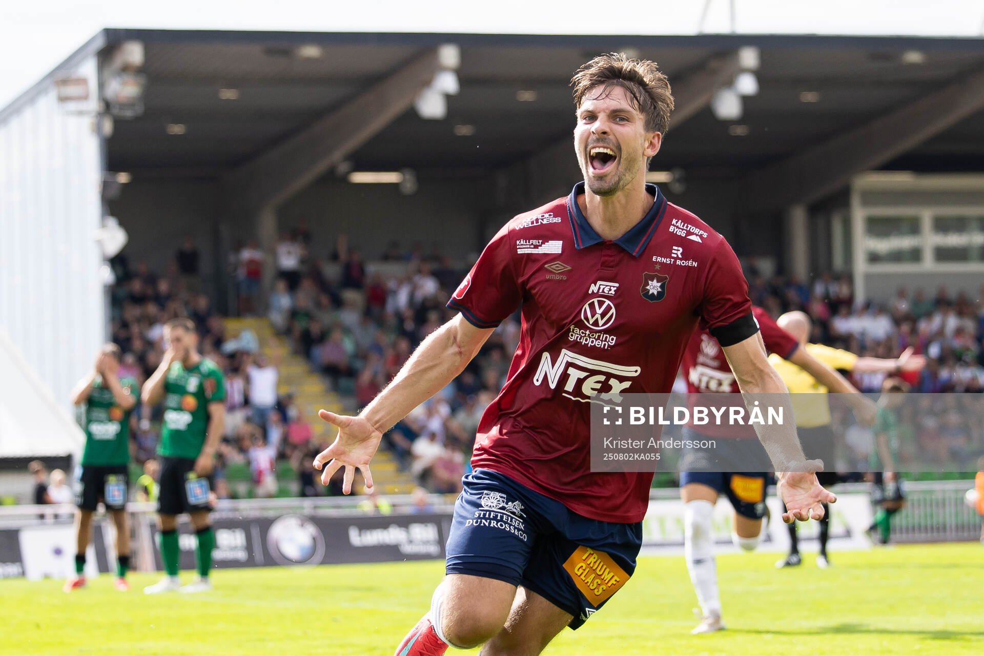 Örgrytes Daniel Paulson jublar