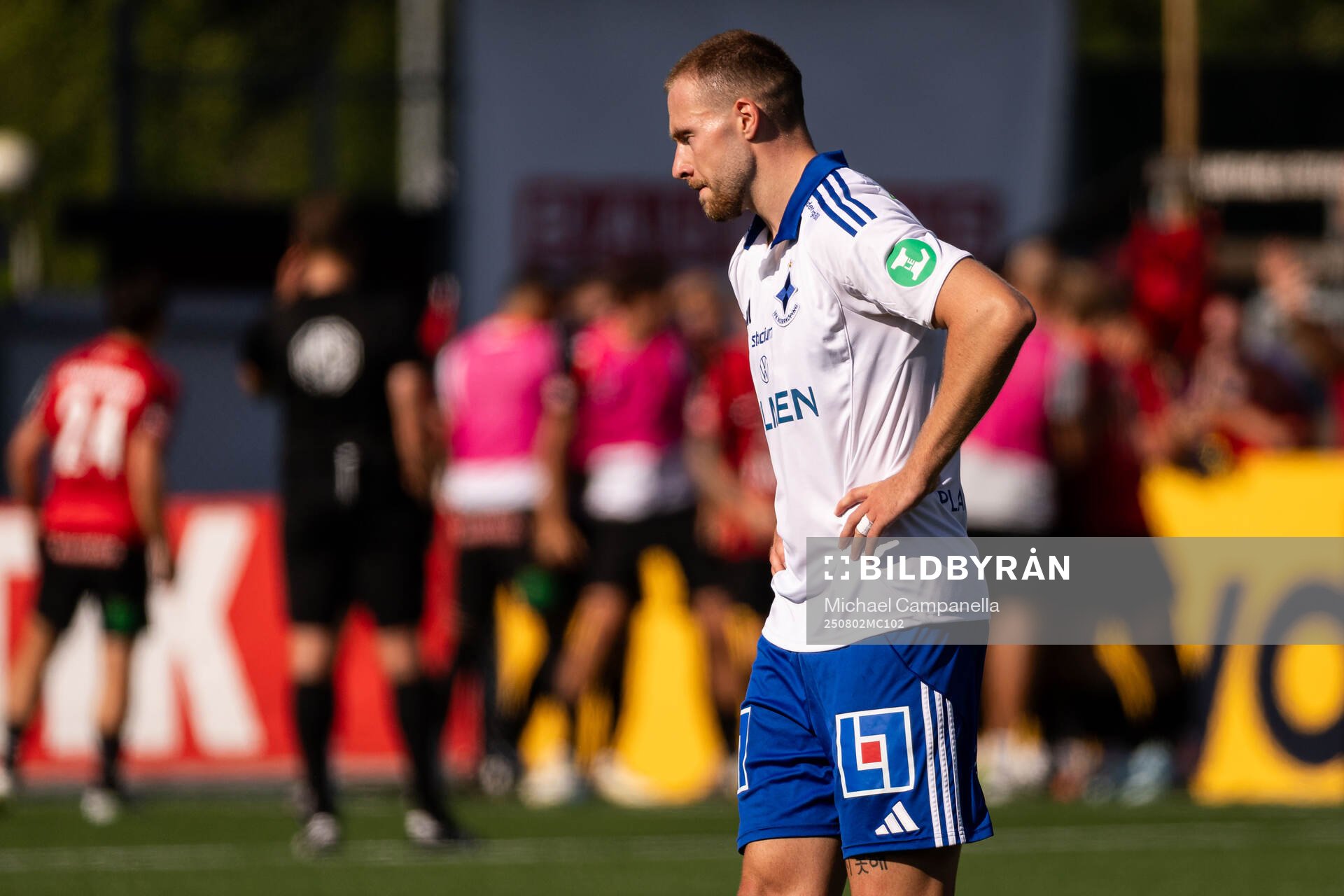 IFK Norrköpings Kevin Höög Jansson deppar