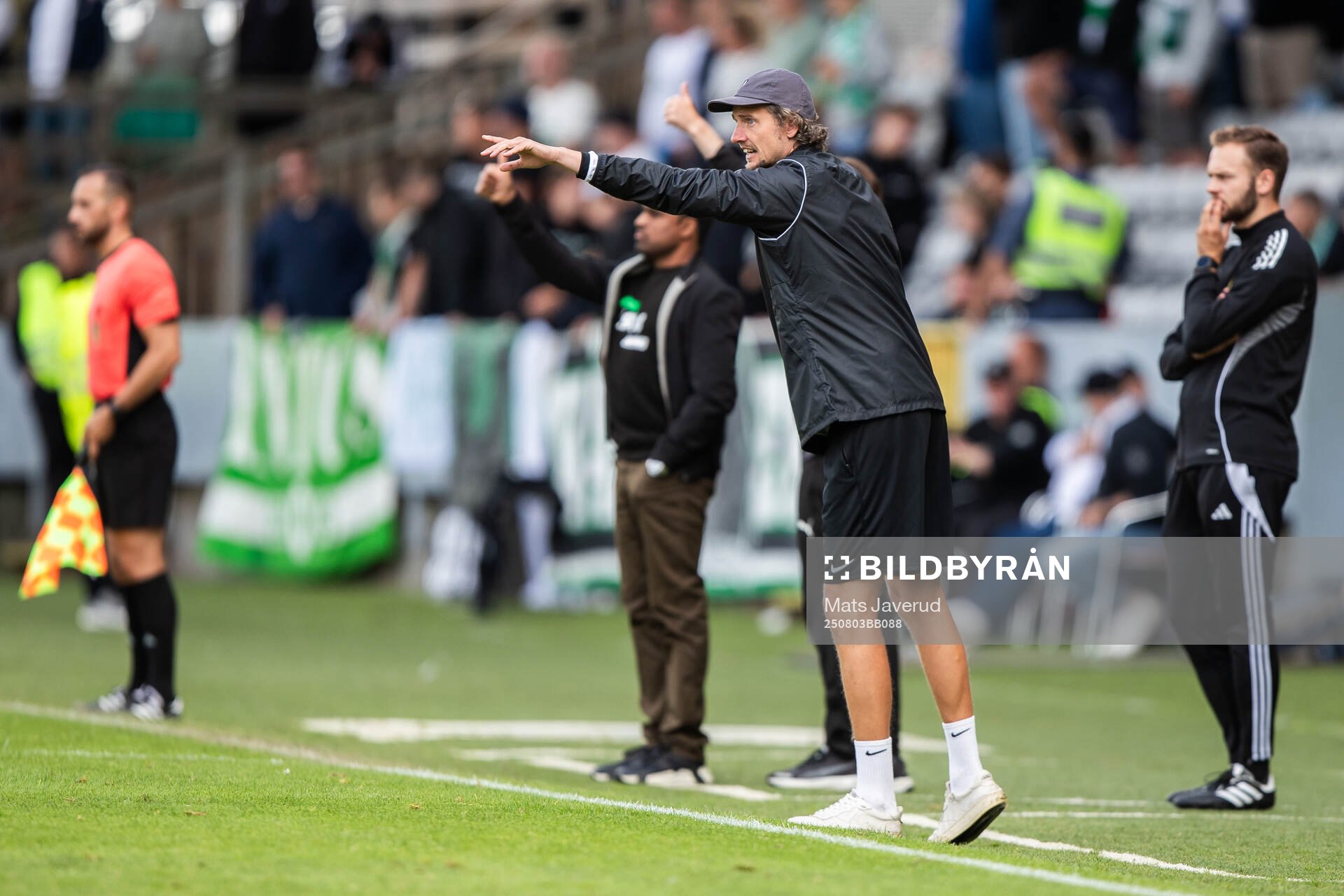 Landskronas tränare Robin Asterhed