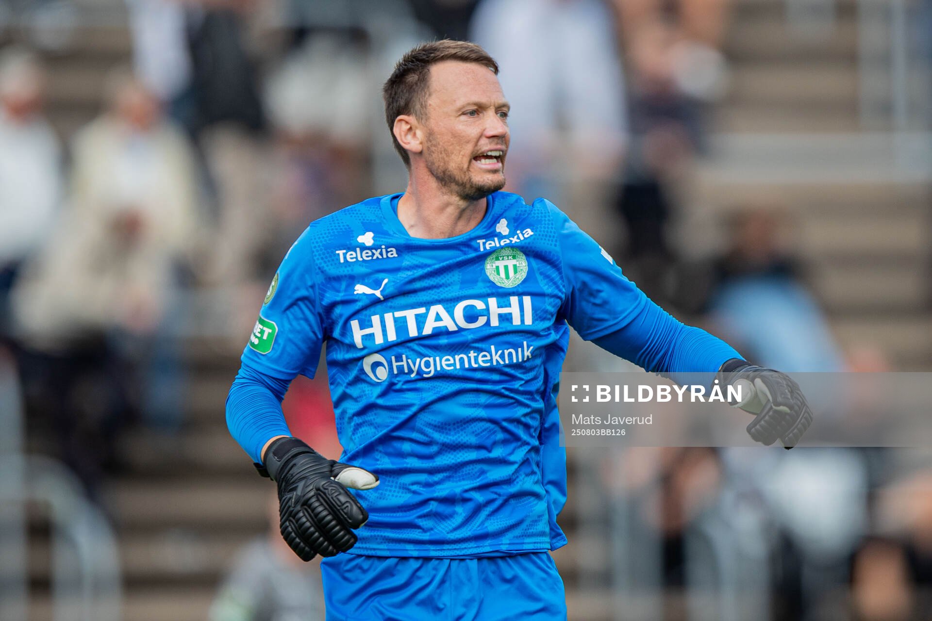 Västerås målvakt Anton Fagerström